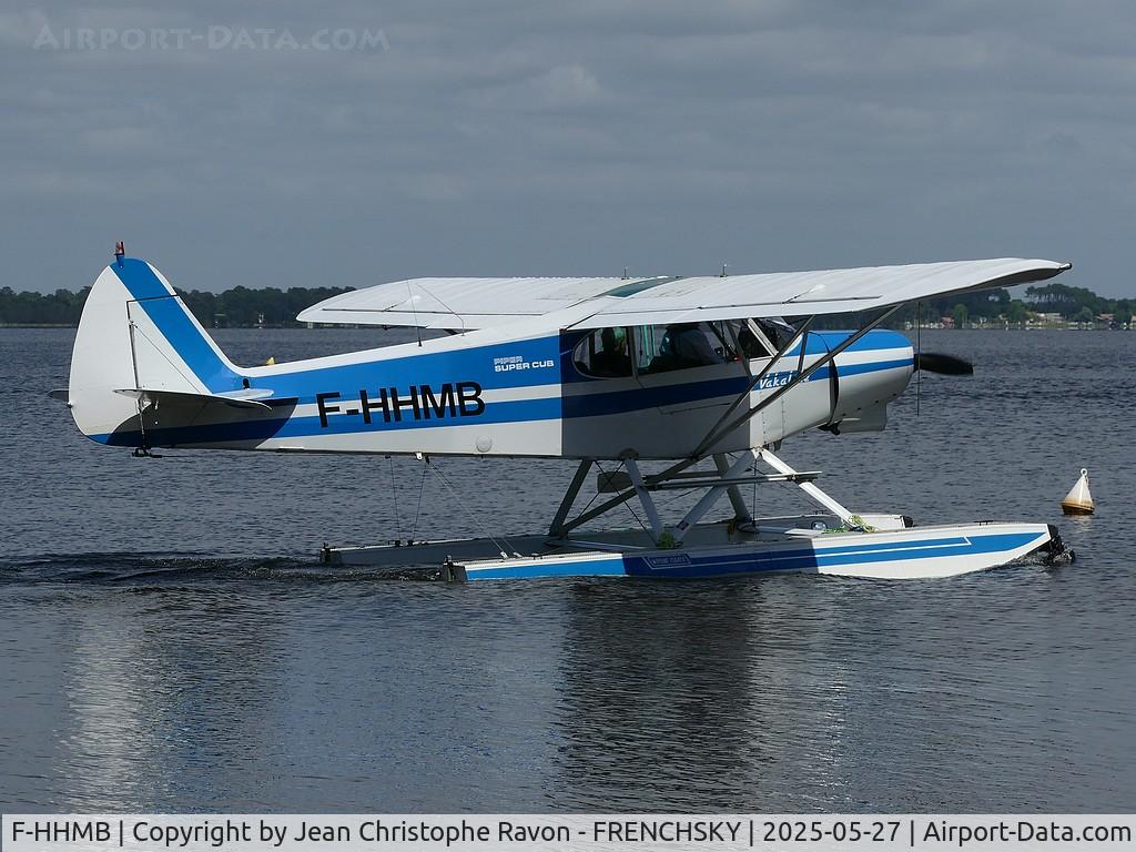F-HHMB, 1977 Piper PA-18-150 Super Cub C/N 18-7709053, Lac de Lacanau