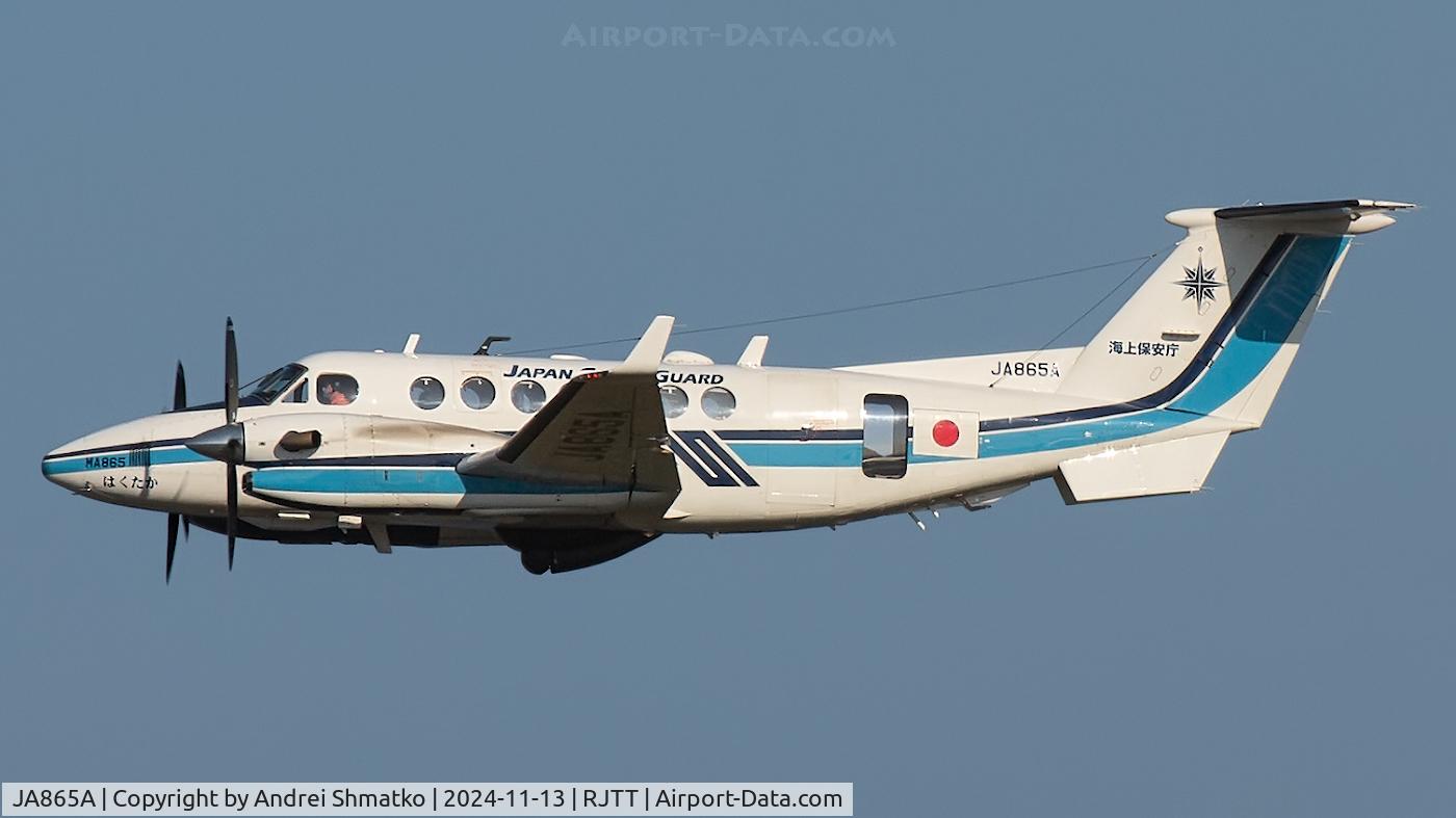 JA865A, Beechcraft B300 King Air 350 C/N FL-195, Routine patrol mission.