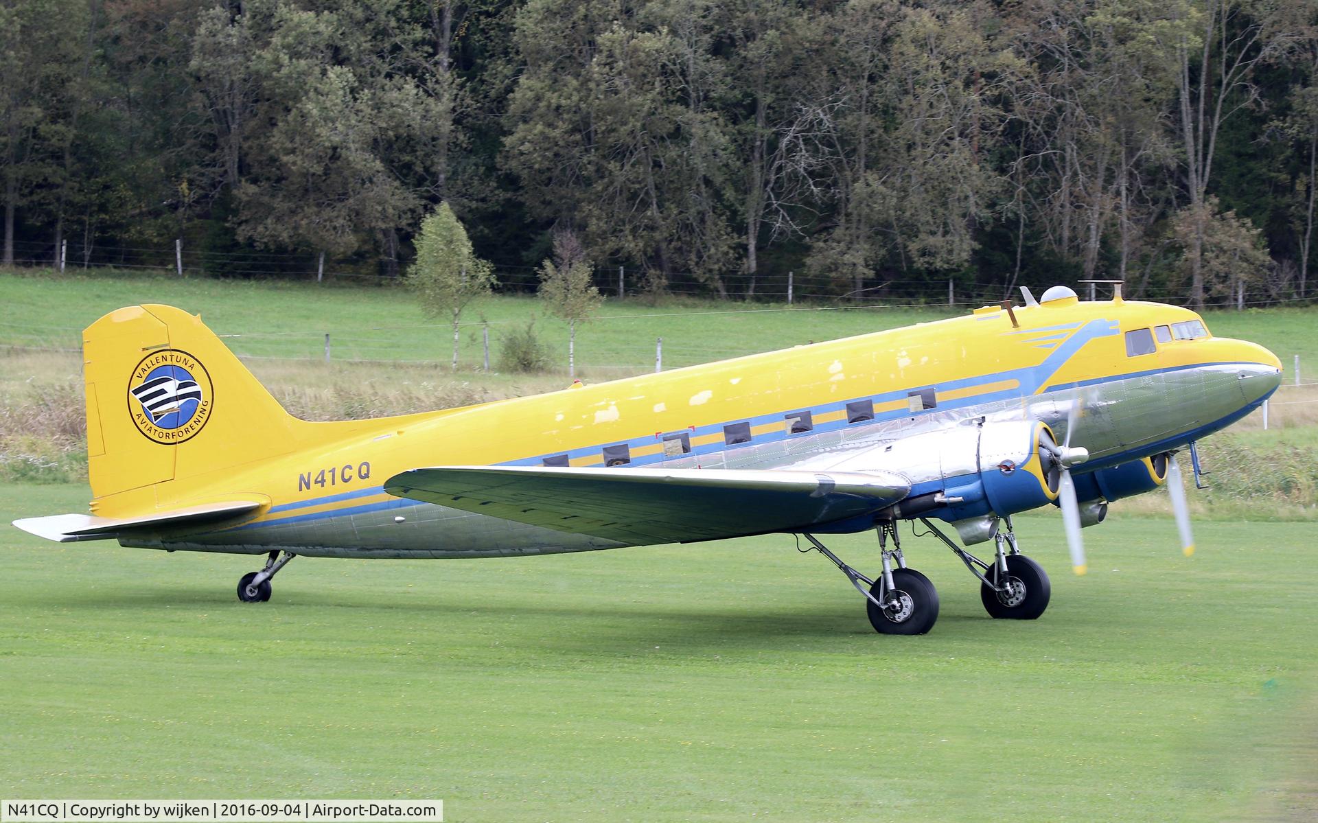 N41CQ, 1945 Douglas C-47B Skytrain C/N 16697, Vallentuna