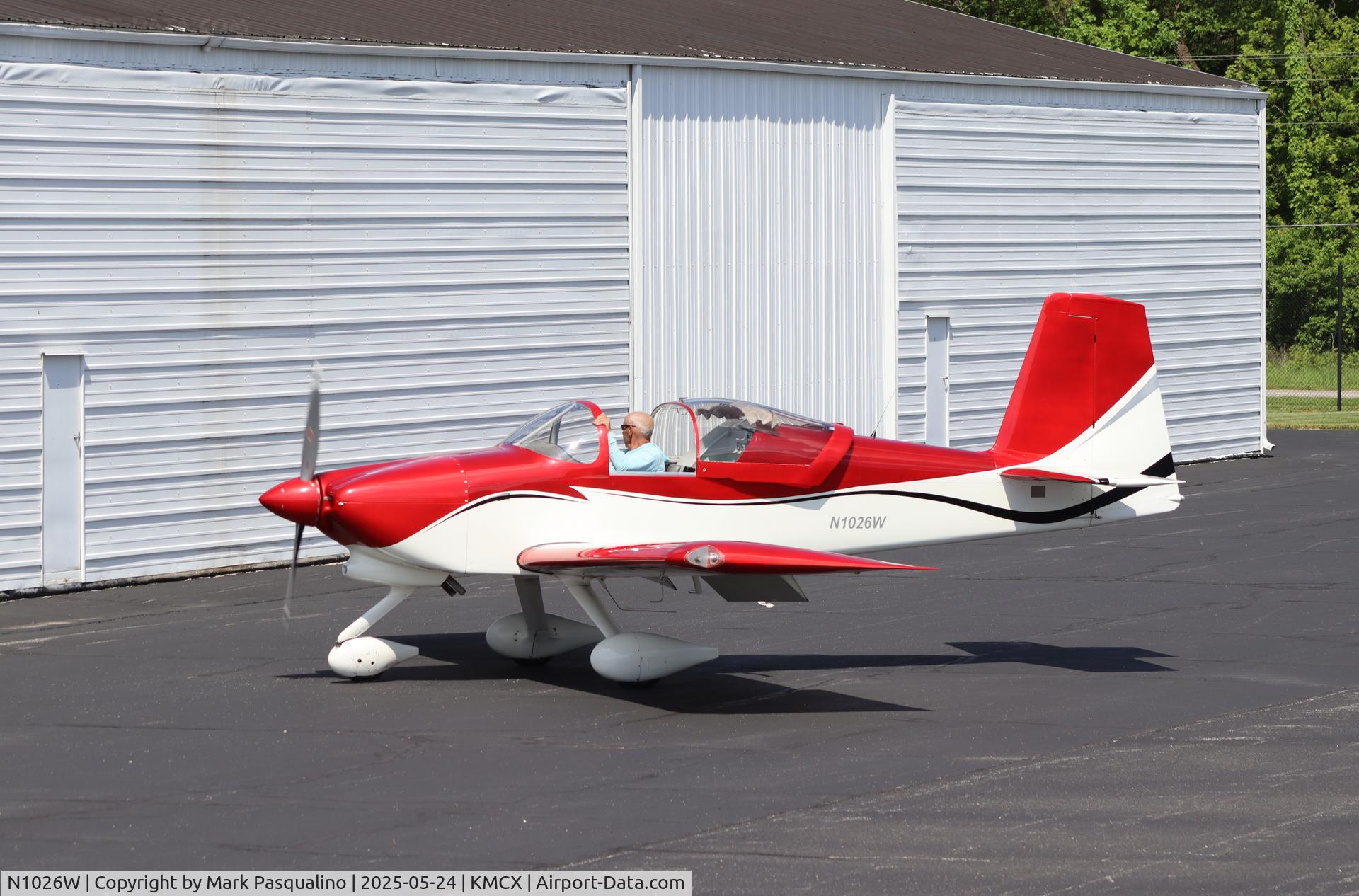 N1026W, 2004 Vans RV- 7A C/N 71745, Vans RV-7A
