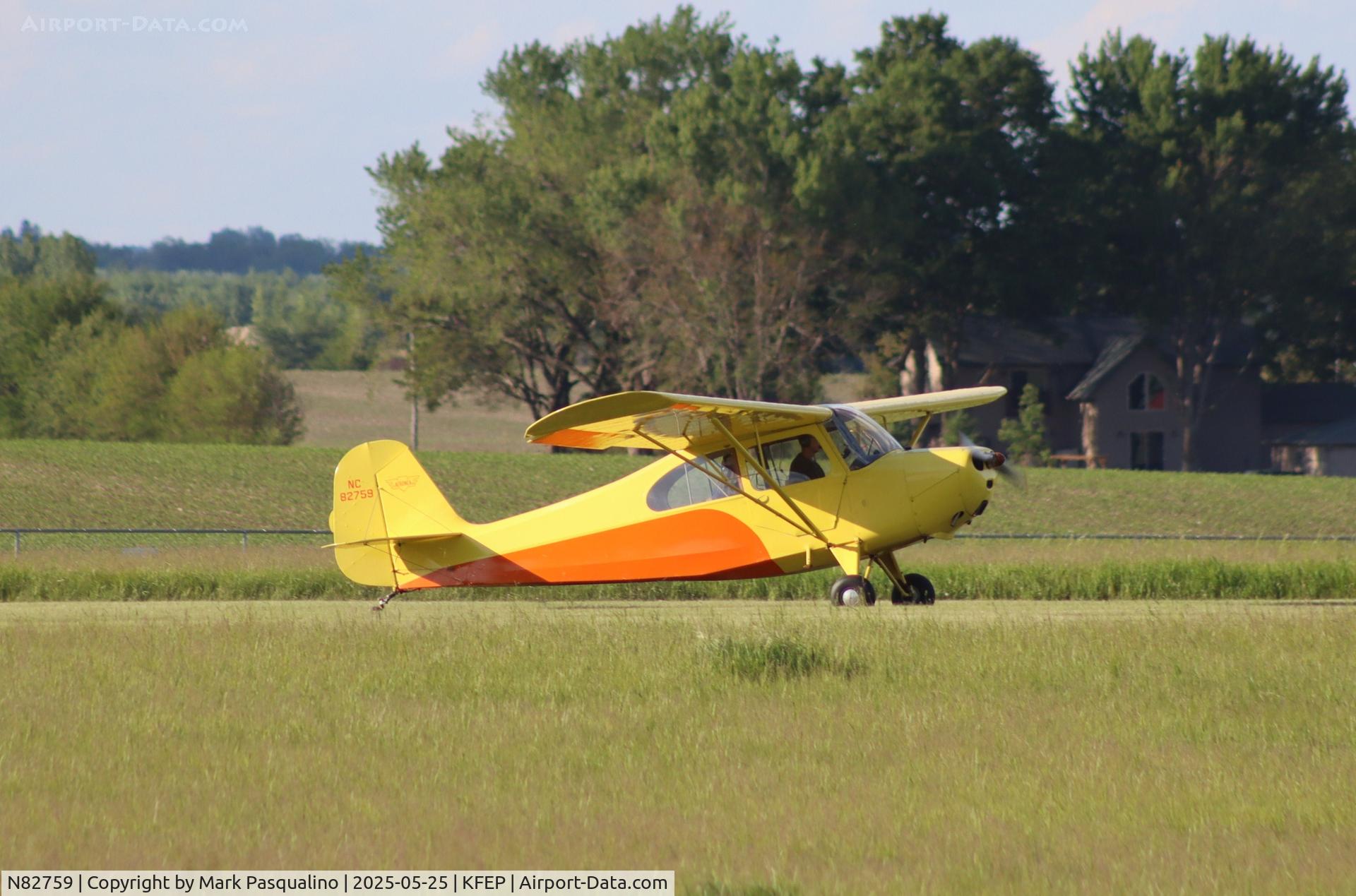 N82759, 1946 Aeronca 7AC Champion C/N 7AC-1406, Aeronnca 7AC