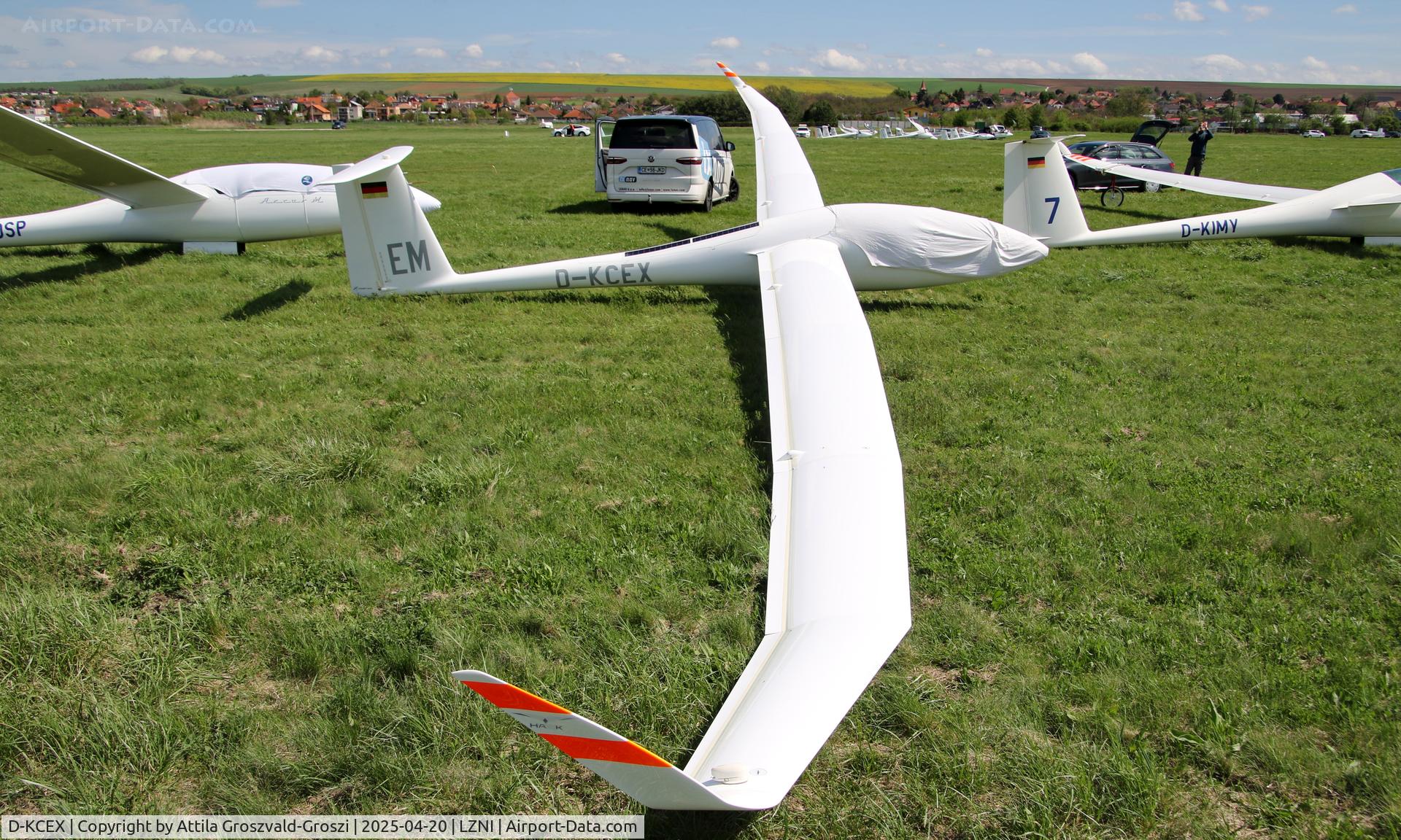 D-KCEX, Schempp-Hirth Ventus 3M C/N 052 MP, LZNI - Nitra Airport, Slovakia - Pribina Cup 2025