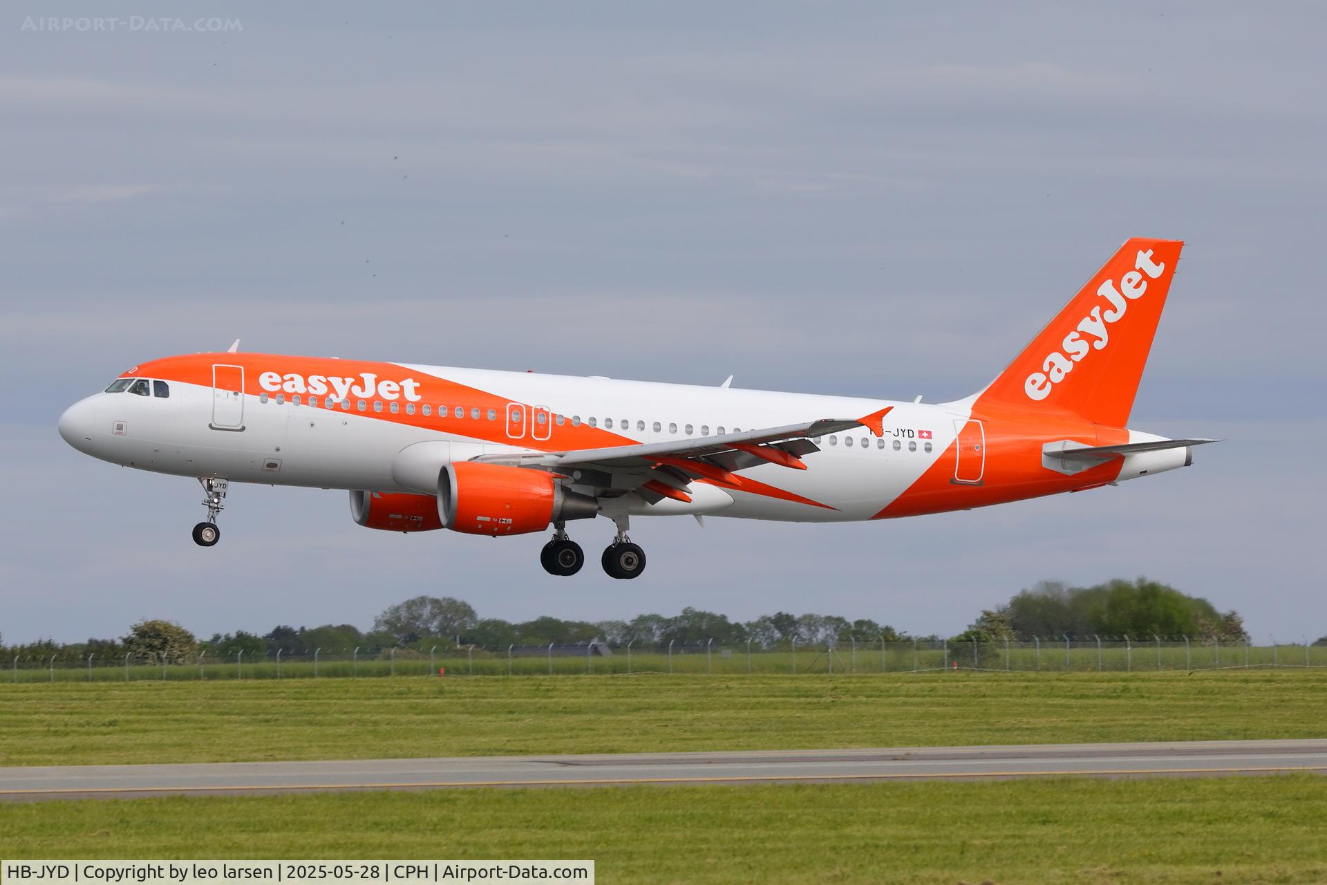HB-JYD, 2011 Airbus A320-214 C/N 4646, Copenhagen 28.5.2025