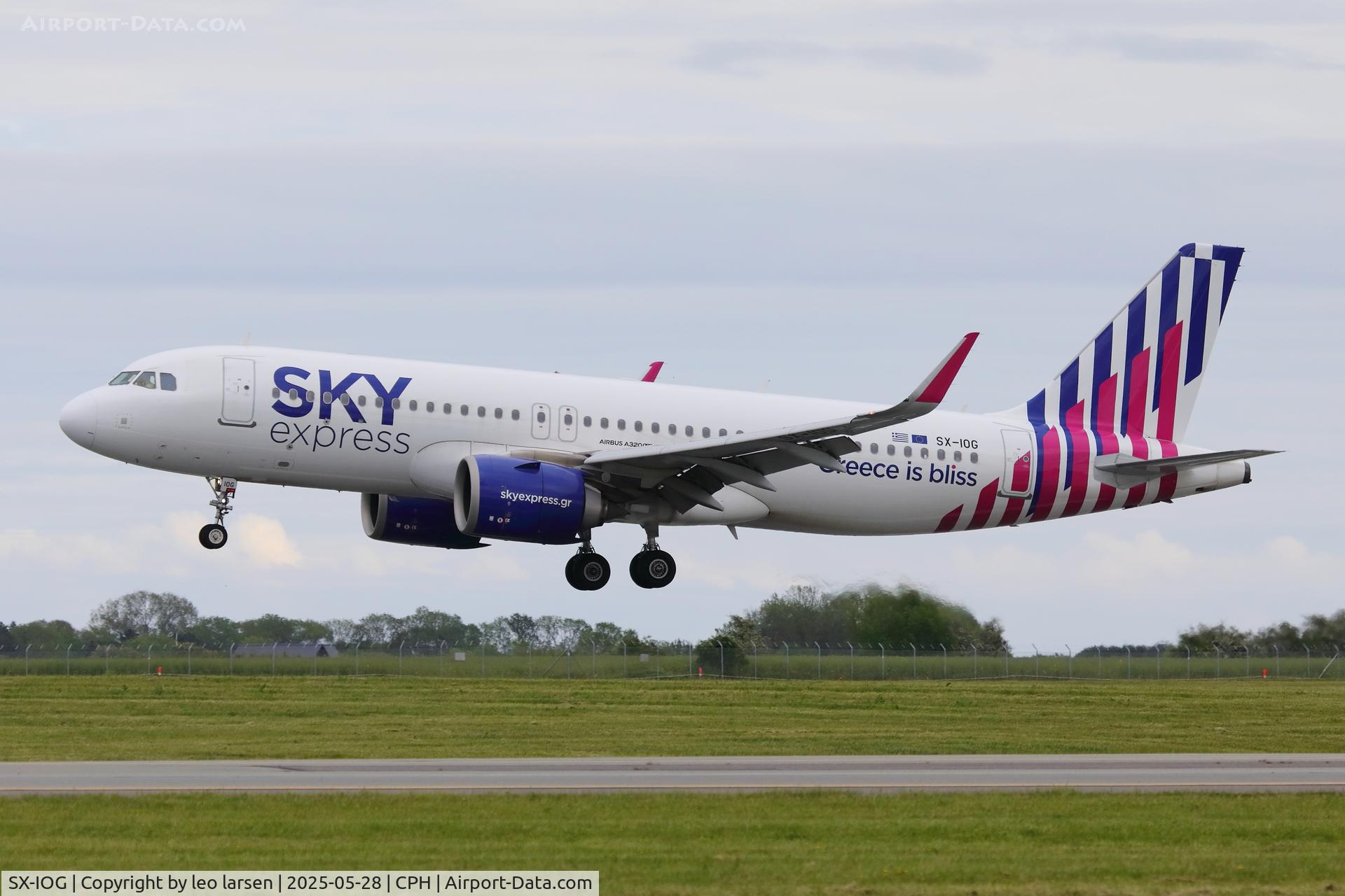 SX-IOG, 2020 Airbus A320-251 Neo C/N 10083, Copenhagen 28.5.2025