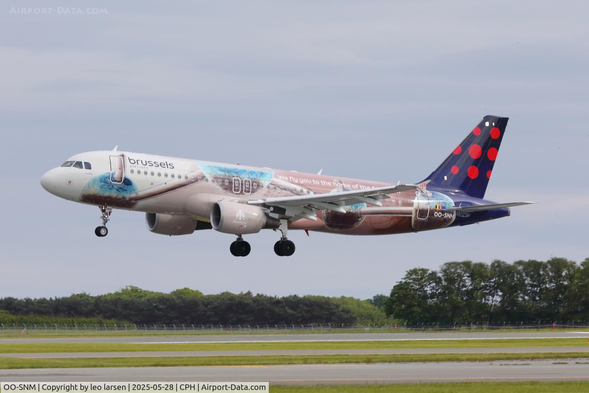 OO-SNM, 2003 Airbus A320-214 C/N 2003, Copenhagen 28.5.2025