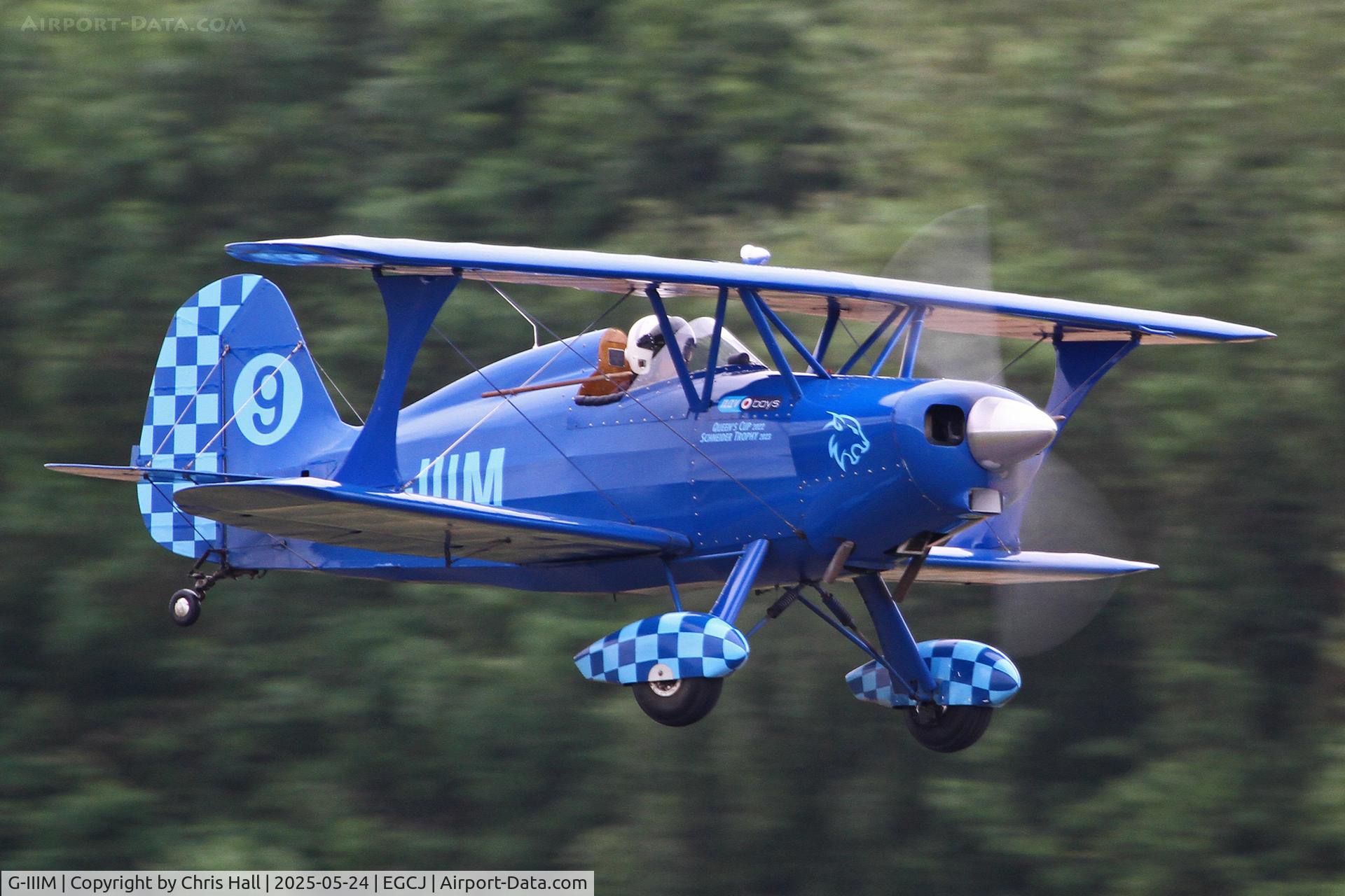 G-IIIM, 1974 Stolp SA-100 Starduster C/N 4258549, RRRA British Air Racing Championship Ginger Lacey Trophy race. Sherburn - in - Elmet