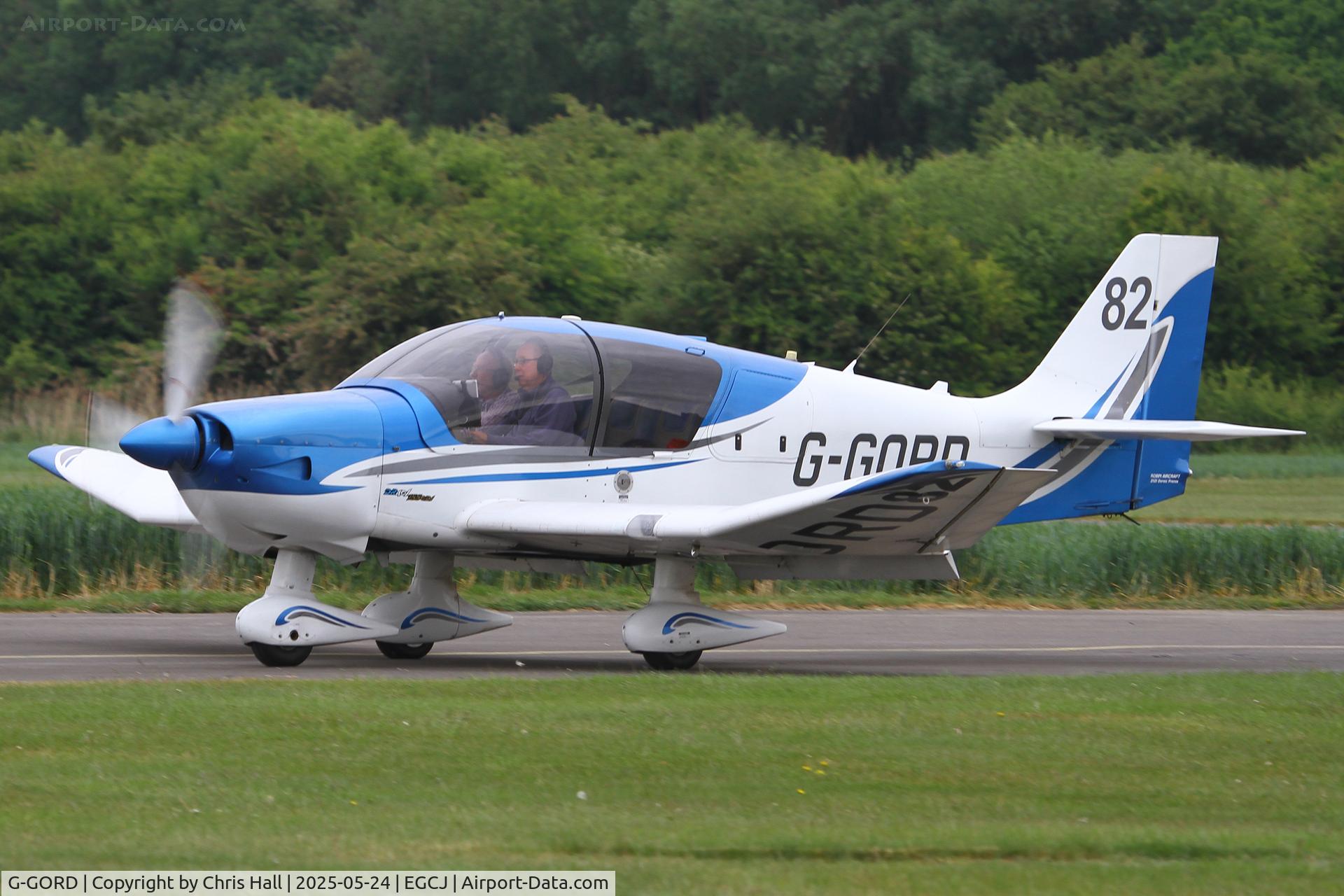 G-GORD, 2014 Robin DR-400-140B Major Major C/N 2669, RRRA British Air Racing Championship Ginger Lacey Trophy race. Sherburn - in - Elmet