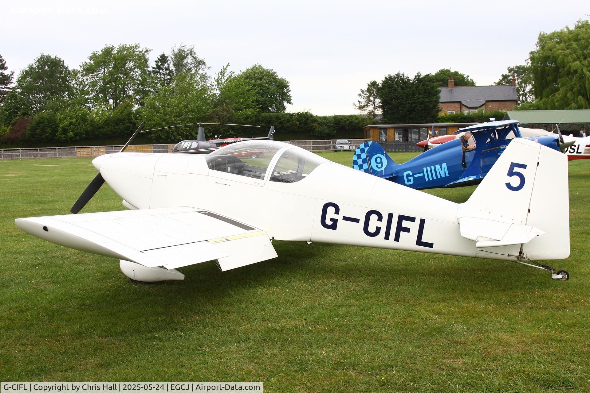 G-CIFL, 2014 Vans RV-6 C/N PFA181A-12290, RRRA British Air Racing Championship Ginger Lacey Trophy race. Sherburn - in - Elmet