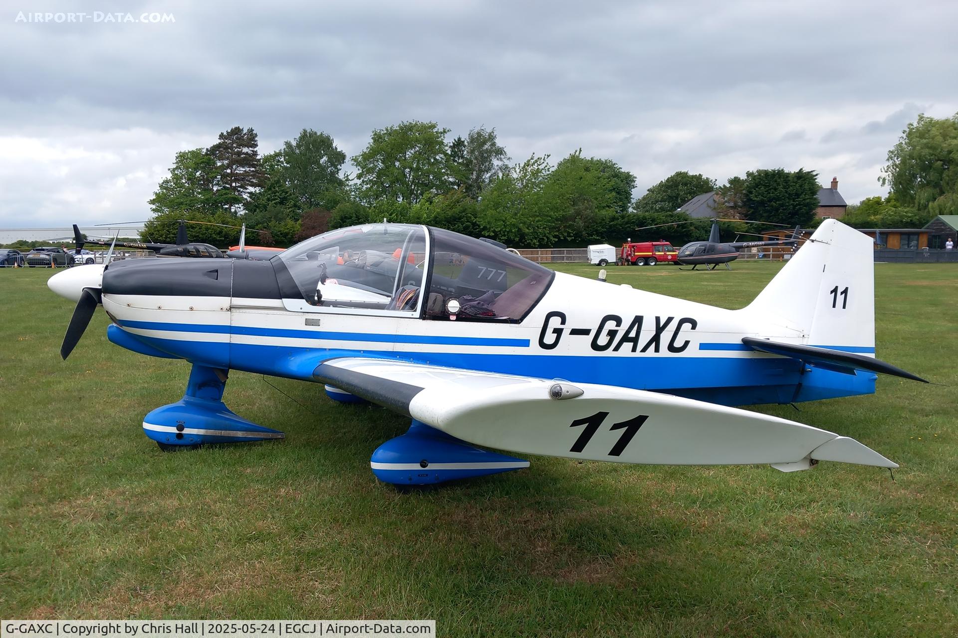 G-GAXC, 1978 Robin R-2160 Alpha Sport C/N 144, RRRA British Air Racing Championship Ginger Lacey Trophy race. Sherburn - in - Elmet