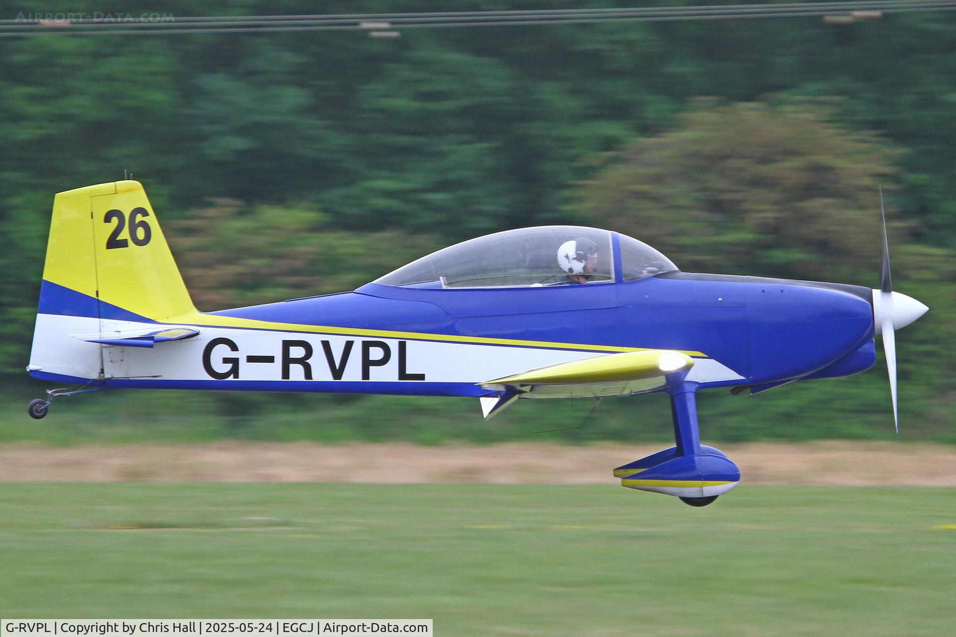 G-RVPL, 2006 Vans RV-8 C/N PFA 303-13885, RRRA British Air Racing Championship Ginger Lacey Trophy race. Sherburn - in - Elmet