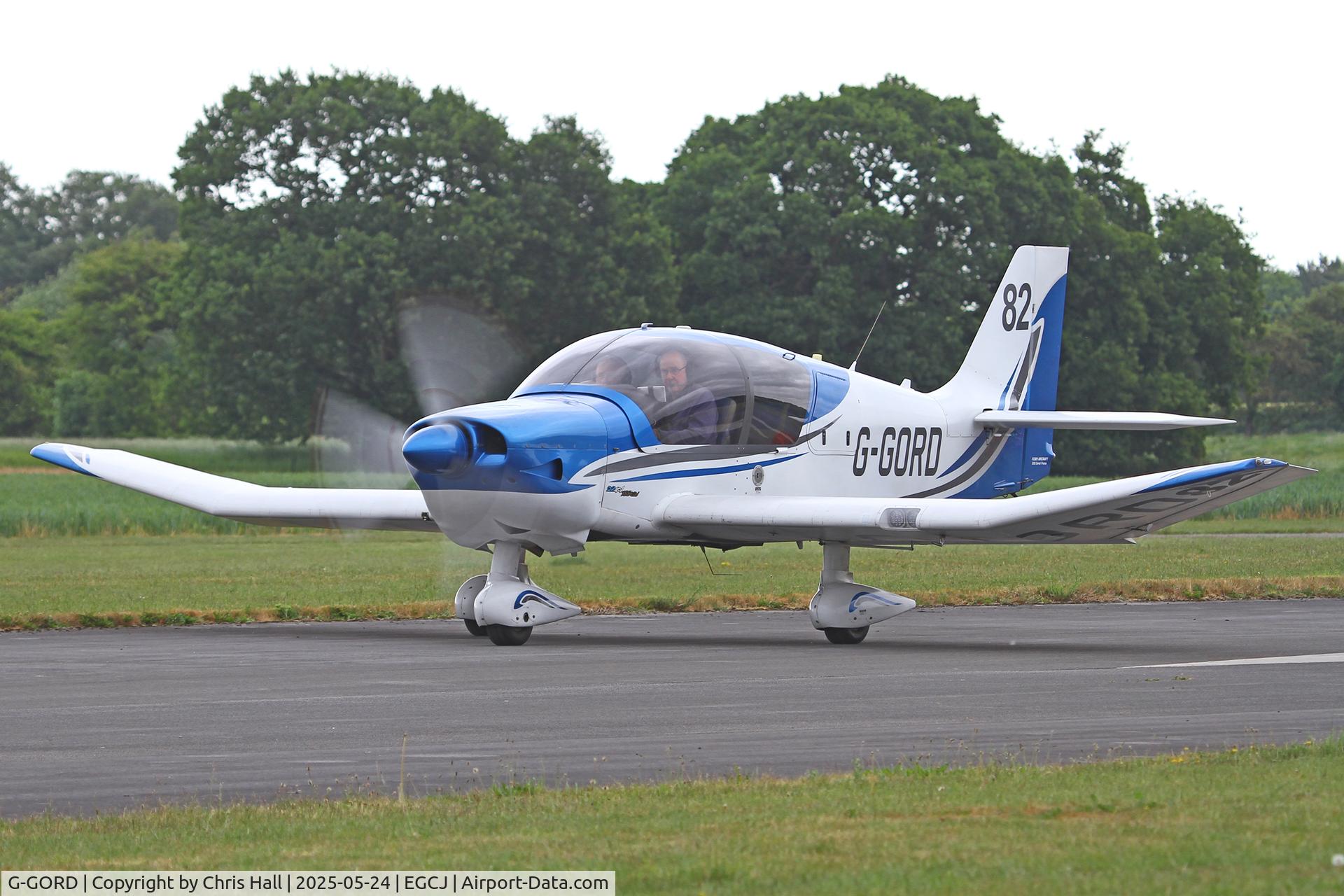 G-GORD, 2014 Robin DR-400-140B Major Major C/N 2669, RRRA British Air Racing Championship Ginger Lacey Trophy race. Sherburn - in - Elmet