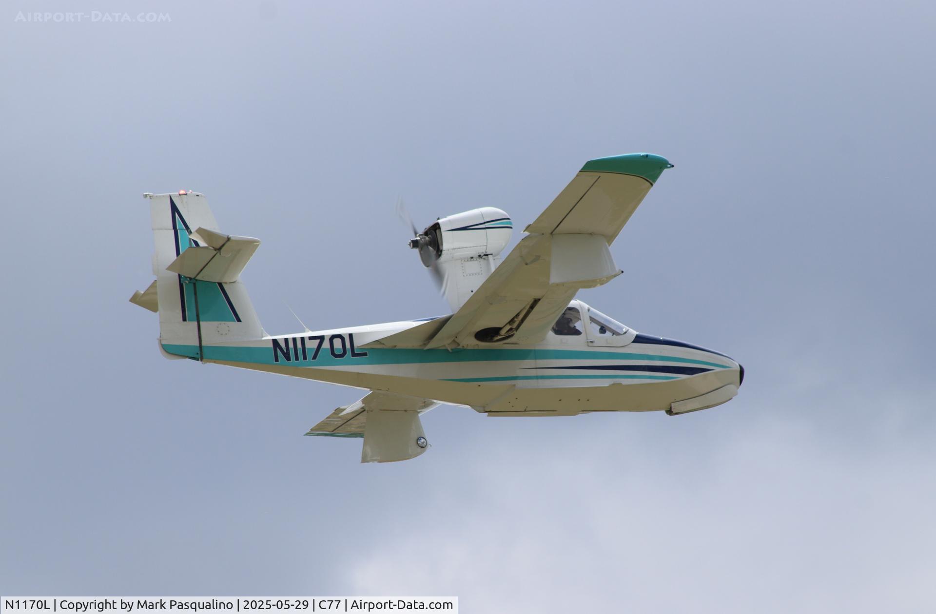 N1170L, 1966 Aerofab Inc Lake LA-4 C/N 332, Lake LA-4