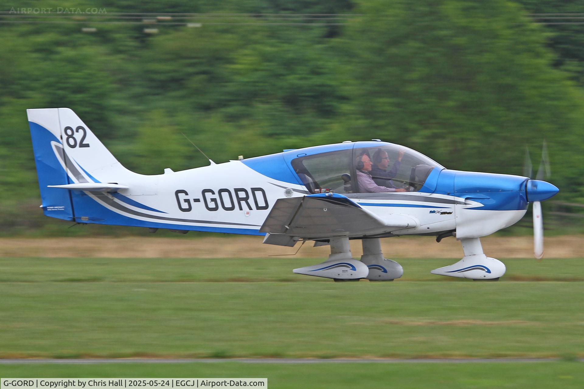 G-GORD, 2014 Robin DR-400-140B Major Major C/N 2669, RRRA British Air Racing Championship Ginger Lacey Trophy race. Sherburn - in - Elmet
