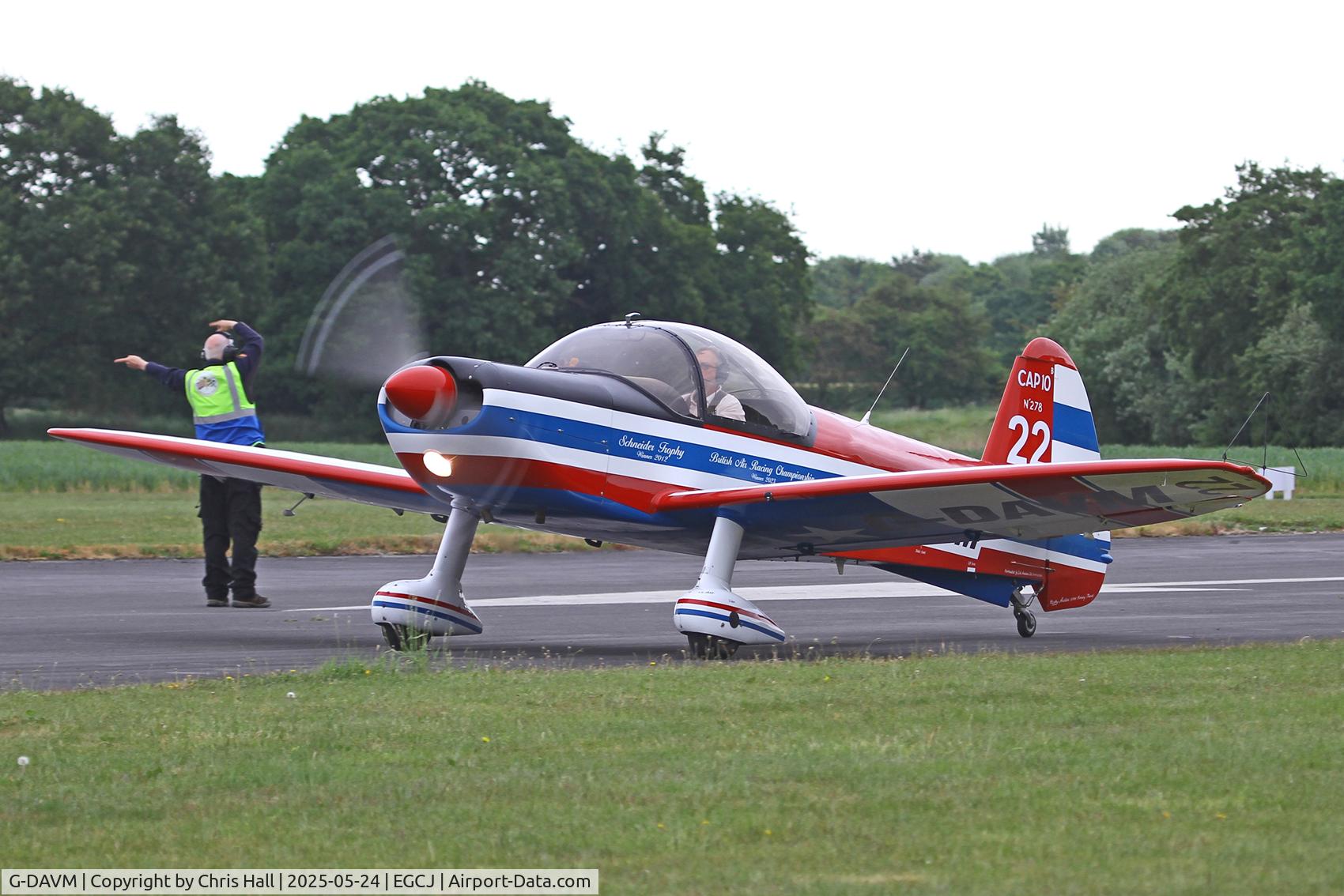 G-DAVM, 1998 Mudry CAP-10B C/N 278, RRRA British Air Racing Championship Ginger Lacey Trophy race. Sherburn - in - Elmet
