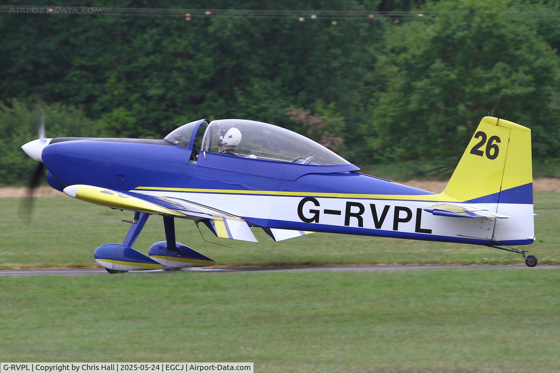 G-RVPL, 2006 Vans RV-8 C/N PFA 303-13885, RRRA British Air Racing Championship Ginger Lacey Trophy race. Sherburn - in - Elmet