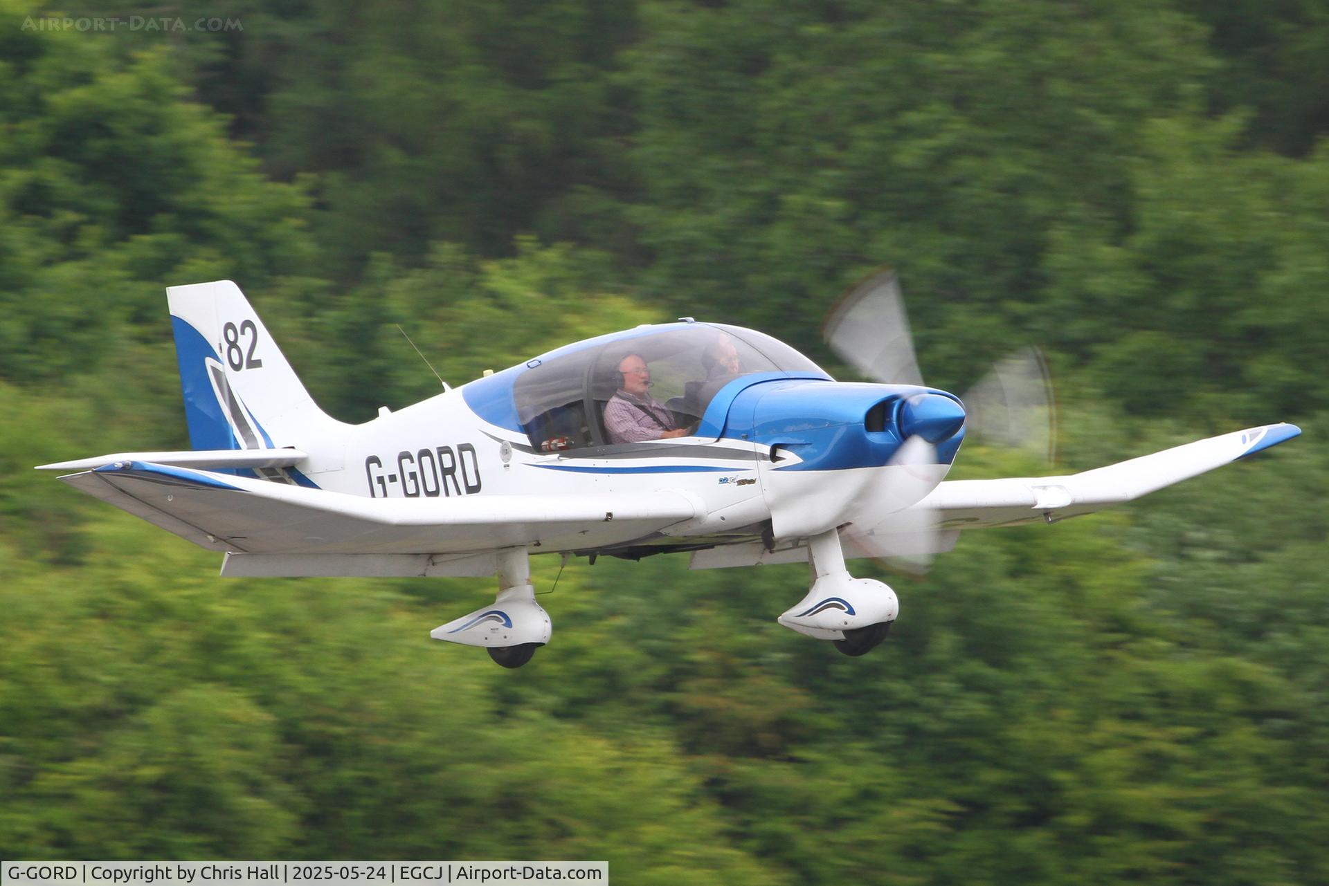 G-GORD, 2014 Robin DR-400-140B Major Major C/N 2669, RRRA British Air Racing Championship Ginger Lacey Trophy race. Sherburn - in - Elmet