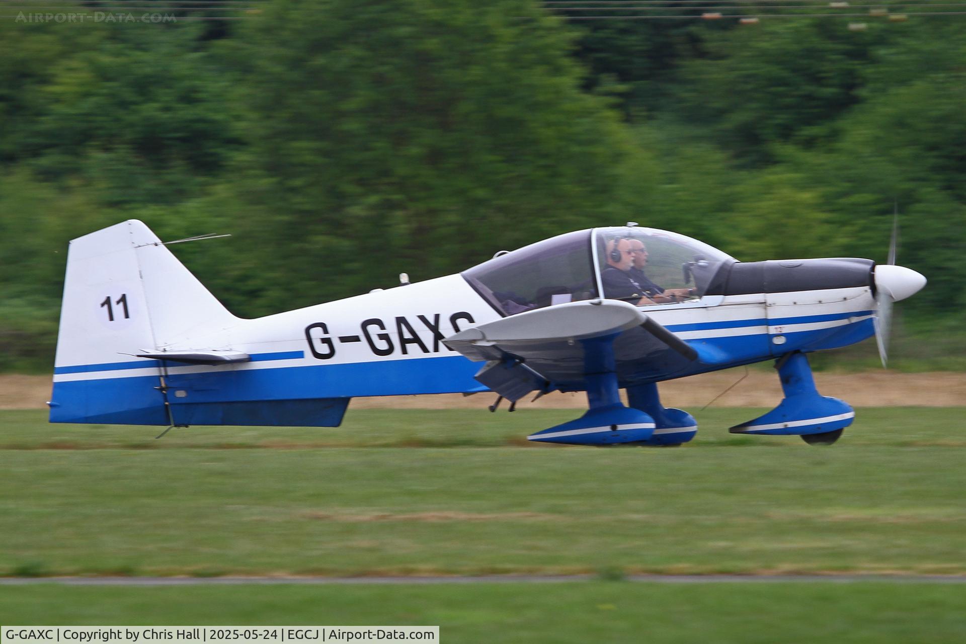 G-GAXC, 1978 Robin R-2160 Alpha Sport C/N 144, RRRA British Air Racing Championship Ginger Lacey Trophy race. Sherburn - in - Elmet