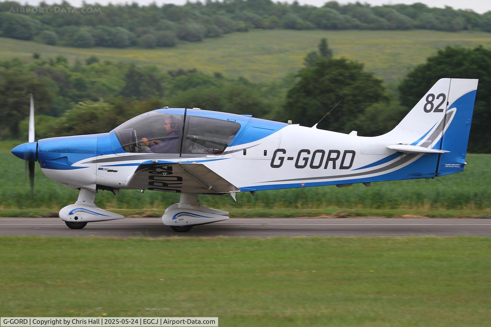 G-GORD, 2014 Robin DR-400-140B Major Major C/N 2669, RRRA British Air Racing Championship Ginger Lacey Trophy race. Sherburn - in - Elmet