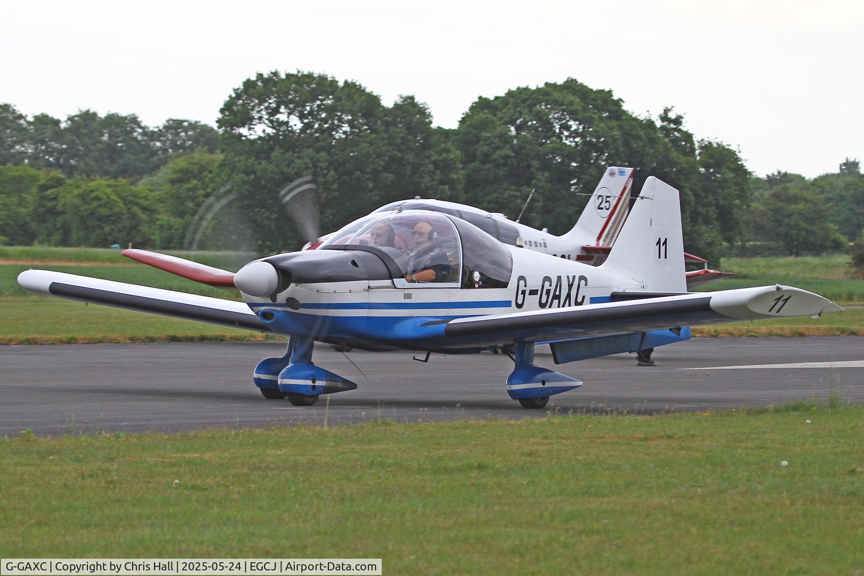 G-GAXC, 1978 Robin R-2160 Alpha Sport C/N 144, RRRA British Air Racing Championship Ginger Lacey Trophy race. Sherburn - in - Elmet