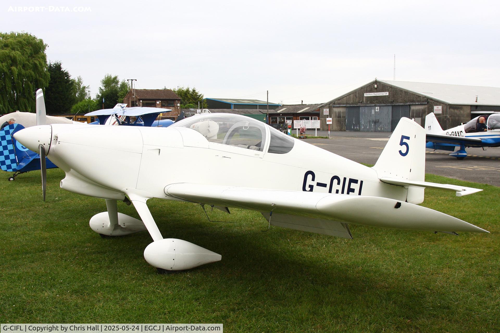 G-CIFL, 2014 Vans RV-6 C/N PFA181A-12290, RRRA British Air Racing Championship Ginger Lacey Trophy race. Sherburn - in - Elmet