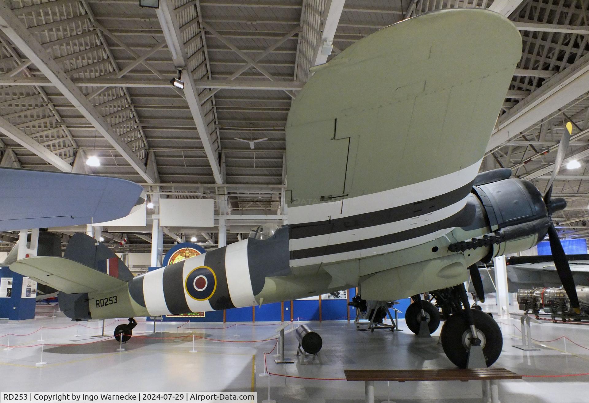 RD253, Bristol Beaufighter TF.X C/N Not found RD253, Bristol Beaufighter TF X at the RAF Museum Hendon