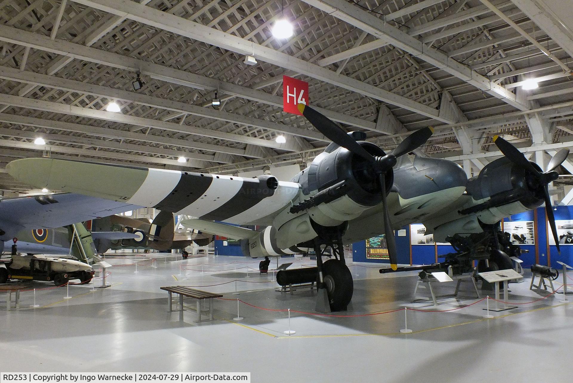 RD253, Bristol Beaufighter TF.X C/N Not found RD253, Bristol Beaufighter TF X at the RAF Museum Hendon