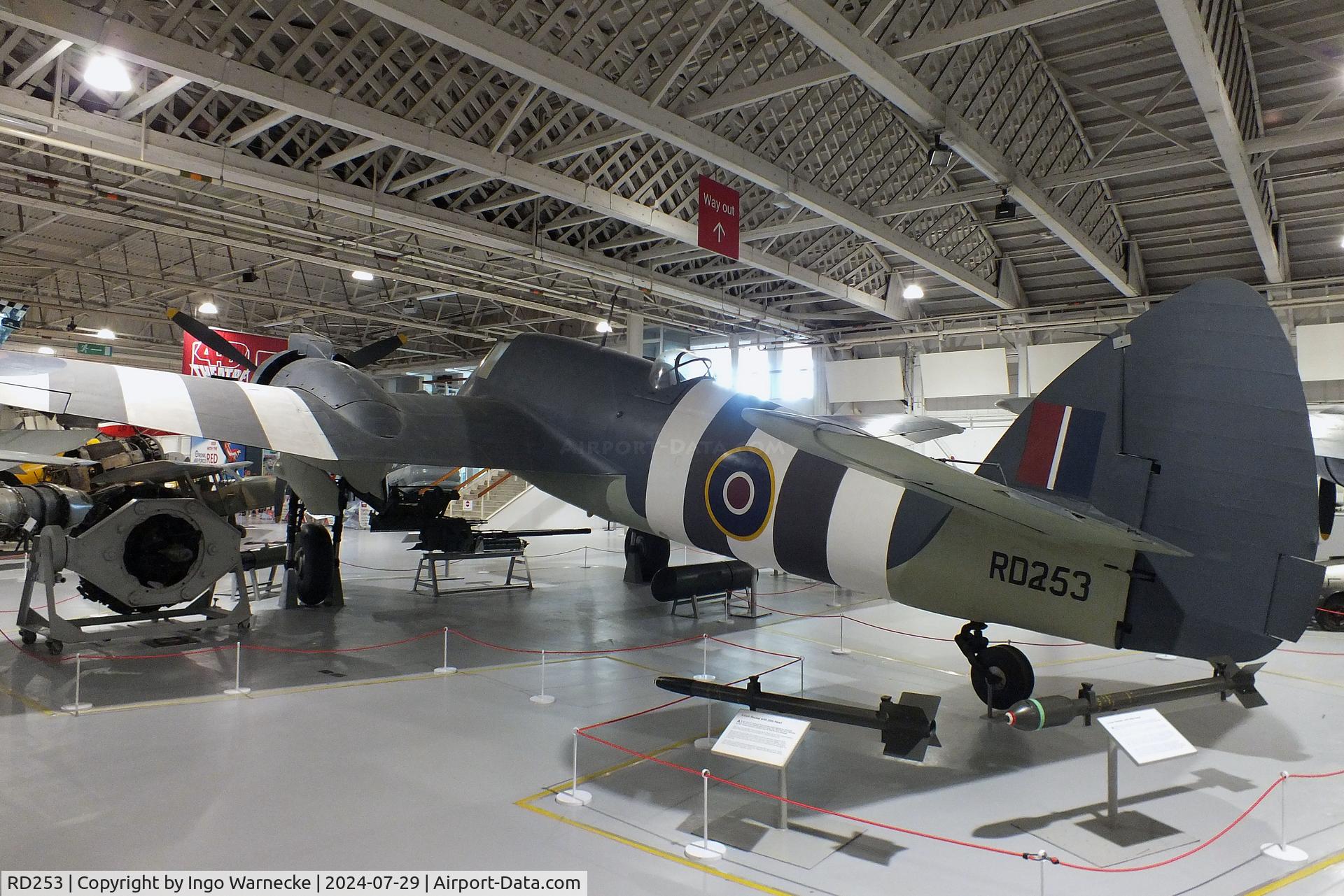 RD253, Bristol Beaufighter TF.X C/N Not found RD253, Bristol Beaufighter TF X at the RAF Museum Hendon