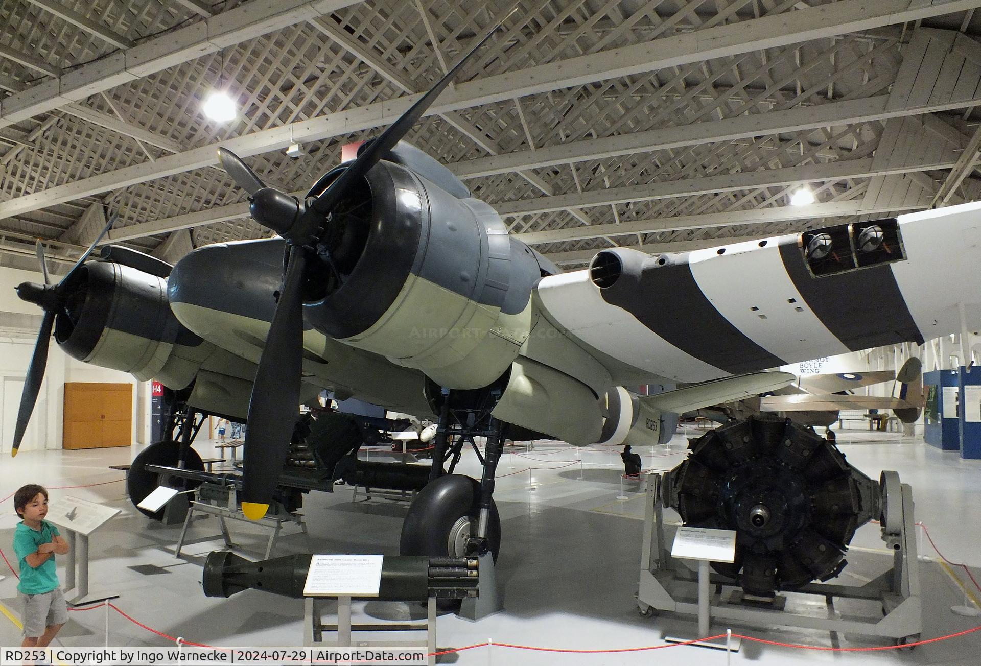 RD253, Bristol Beaufighter TF.X C/N Not found RD253, Bristol Beaufighter TF X at the RAF Museum Hendon