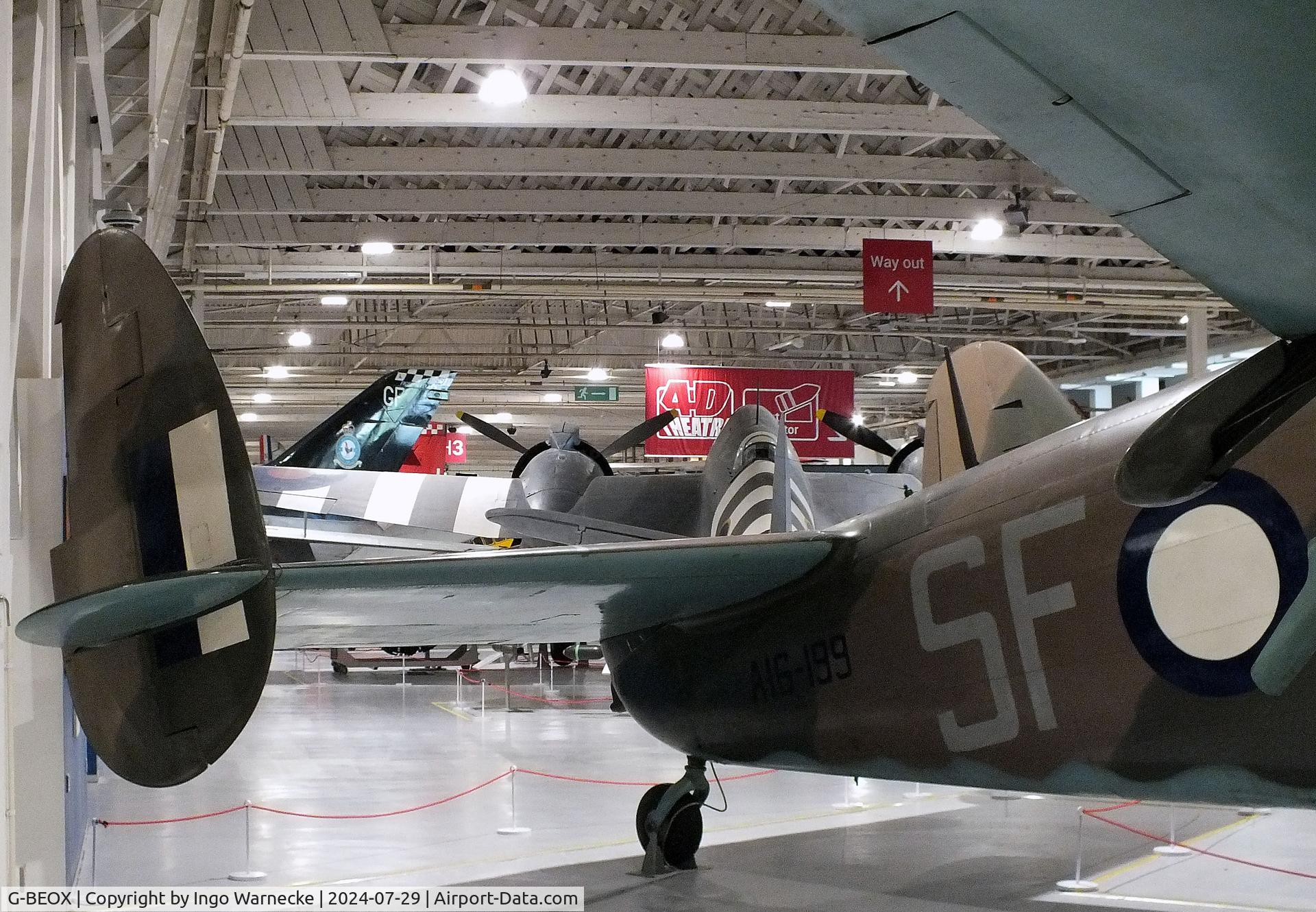 G-BEOX, Lockheed Hudson IV C/N 6464, Lockheed Hudson III A at the RAF Museum Hendon