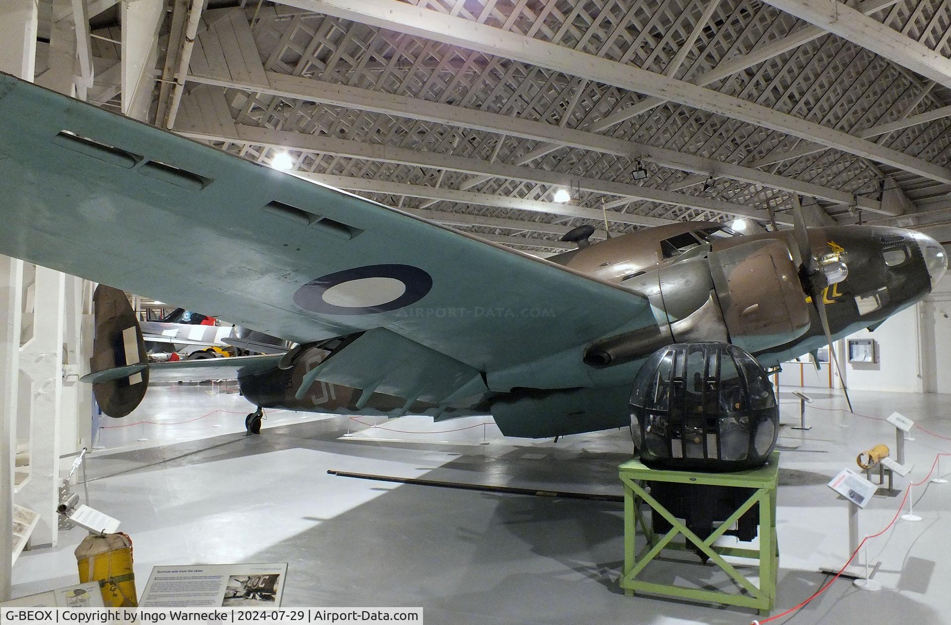 G-BEOX, Lockheed Hudson IV C/N 6464, Lockheed Hudson III A at the RAF Museum Hendon