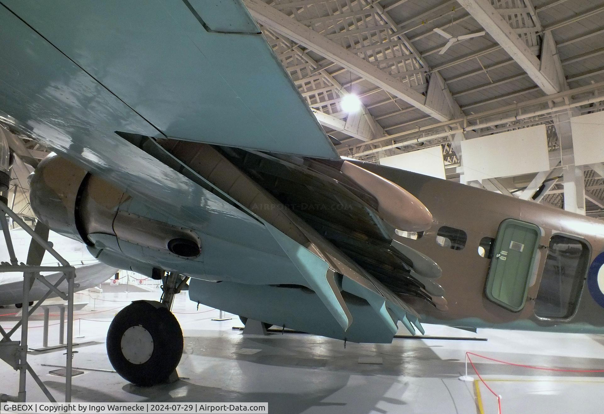 G-BEOX, Lockheed Hudson IV C/N 6464, Lockheed Hudson III A at the RAF Museum Hendon