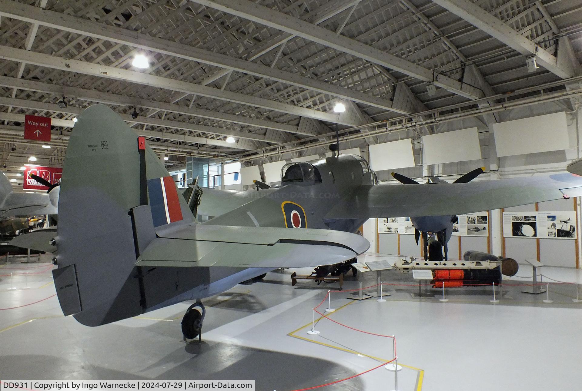 DD931, Bristol Beaufort VIII C/N Composite, Bristol Beaufort VIII at the RAF Museum Hendon