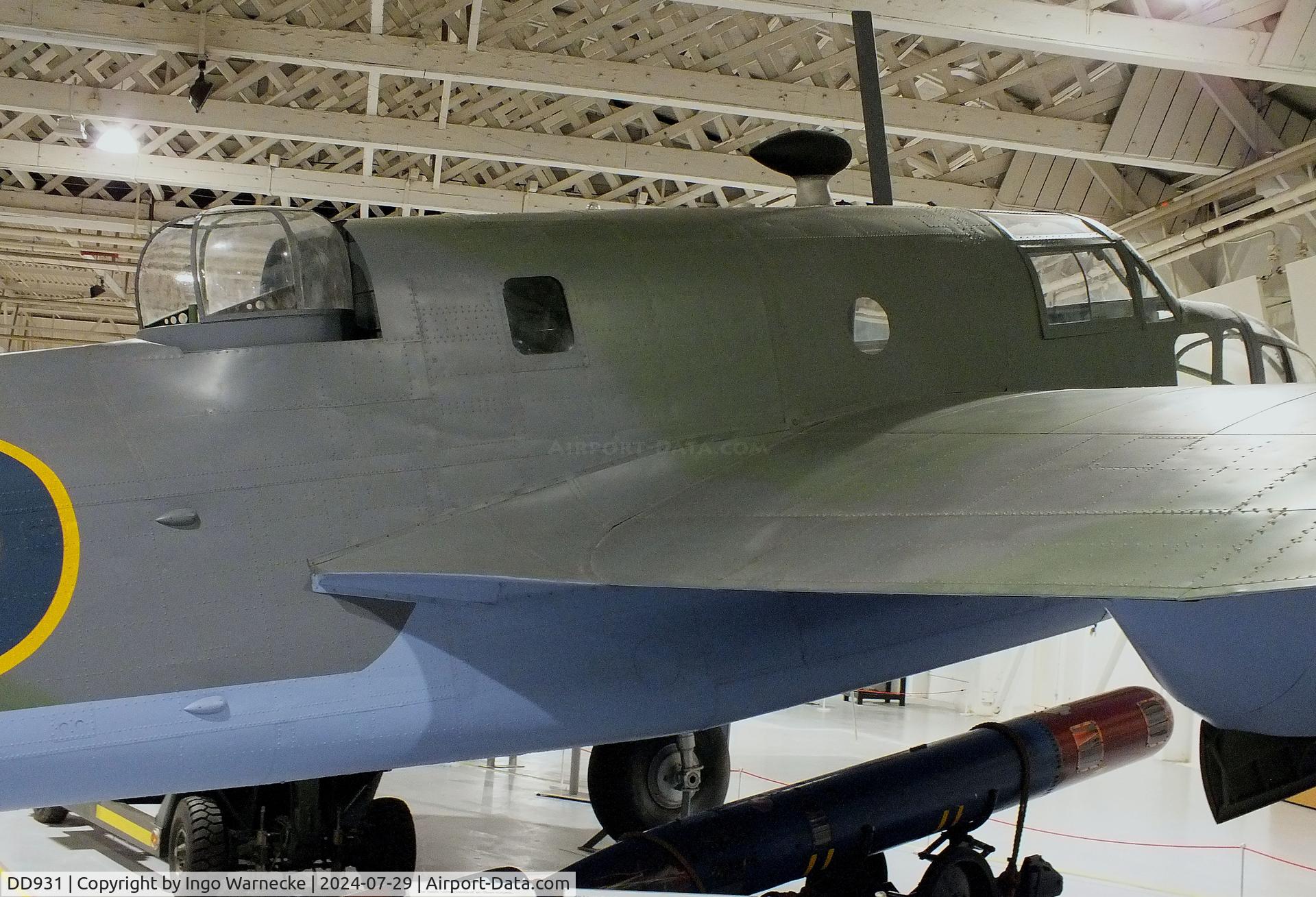 DD931, Bristol Beaufort VIII C/N Composite, Bristol Beaufort VIII at the RAF Museum Hendon