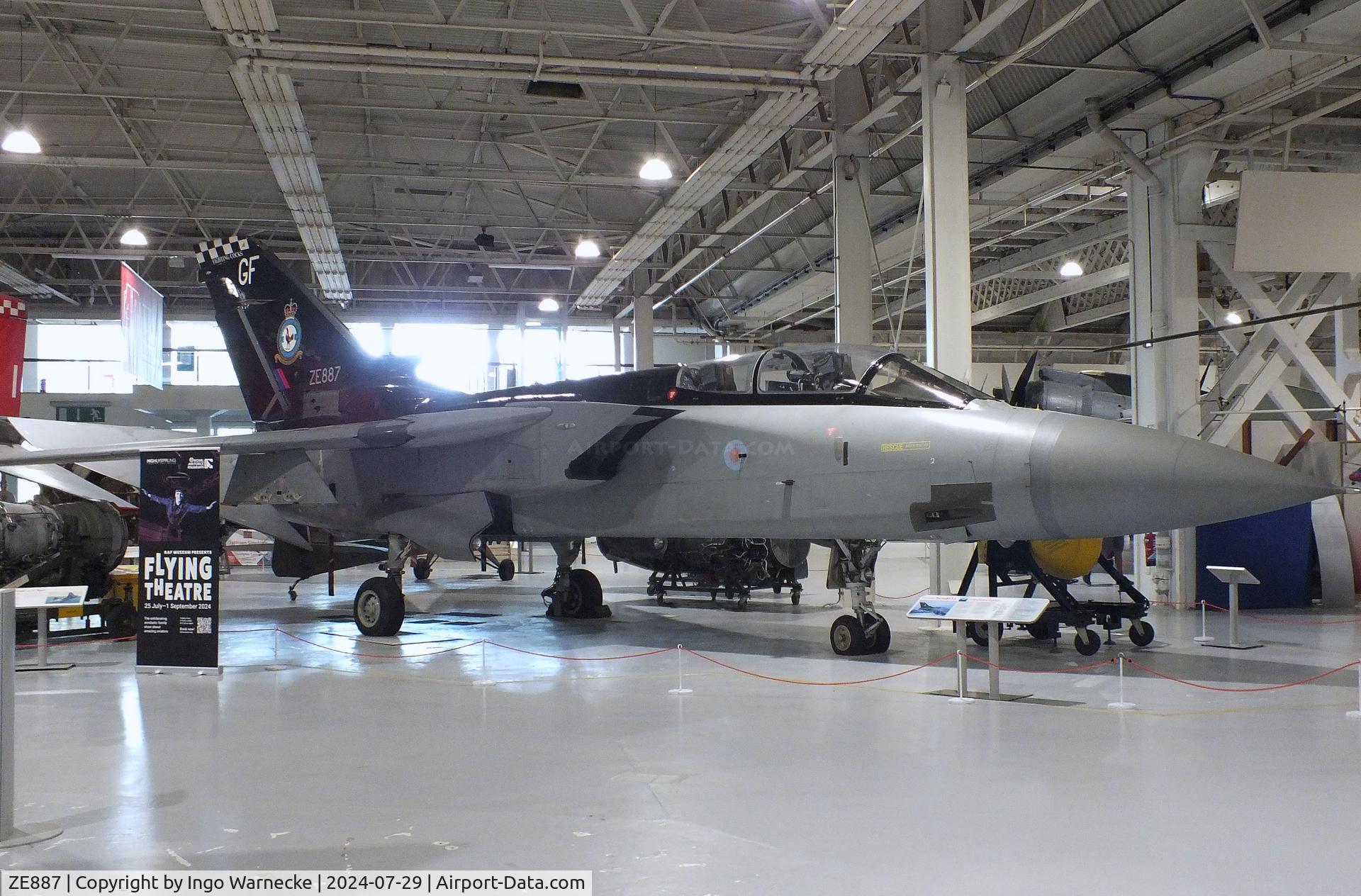 ZE887, 1988 Panavia Tornado F.3 C/N 3345, Panavia Tornado F3 at the RAF Museum Hendon