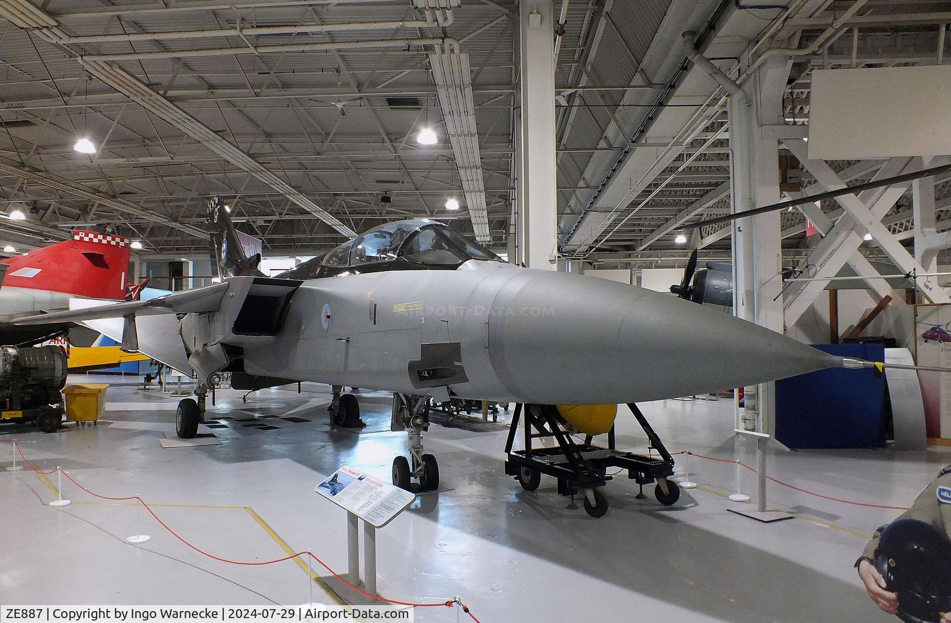 ZE887, 1988 Panavia Tornado F.3 C/N 3345, Panavia Tornado F3 at the RAF Museum Hendon