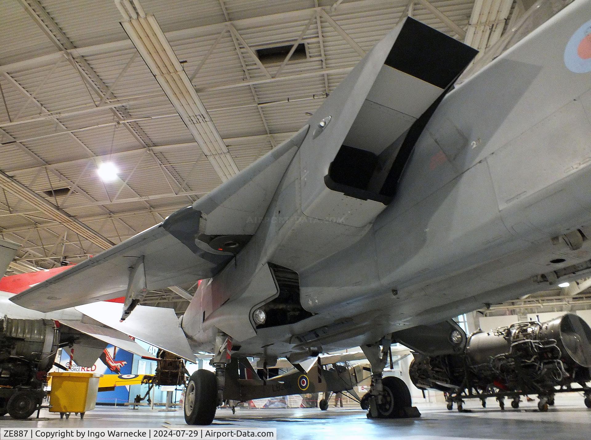 ZE887, 1988 Panavia Tornado F.3 C/N 3345, Panavia Tornado F3 at the RAF Museum Hendon
