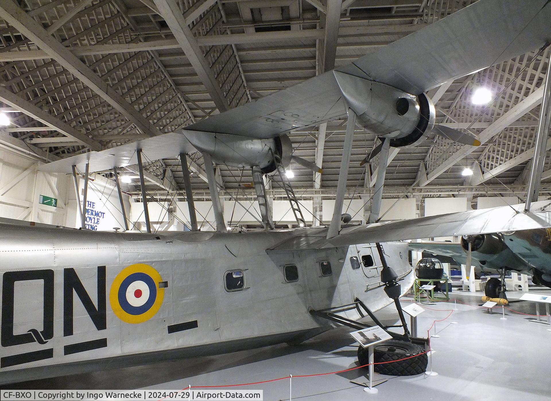 CF-BXO, 1940 Supermarine Stranraer C/N CV 209, Supermarine (Canadian Vickers) Stranraer at the RAF Museum Hendon