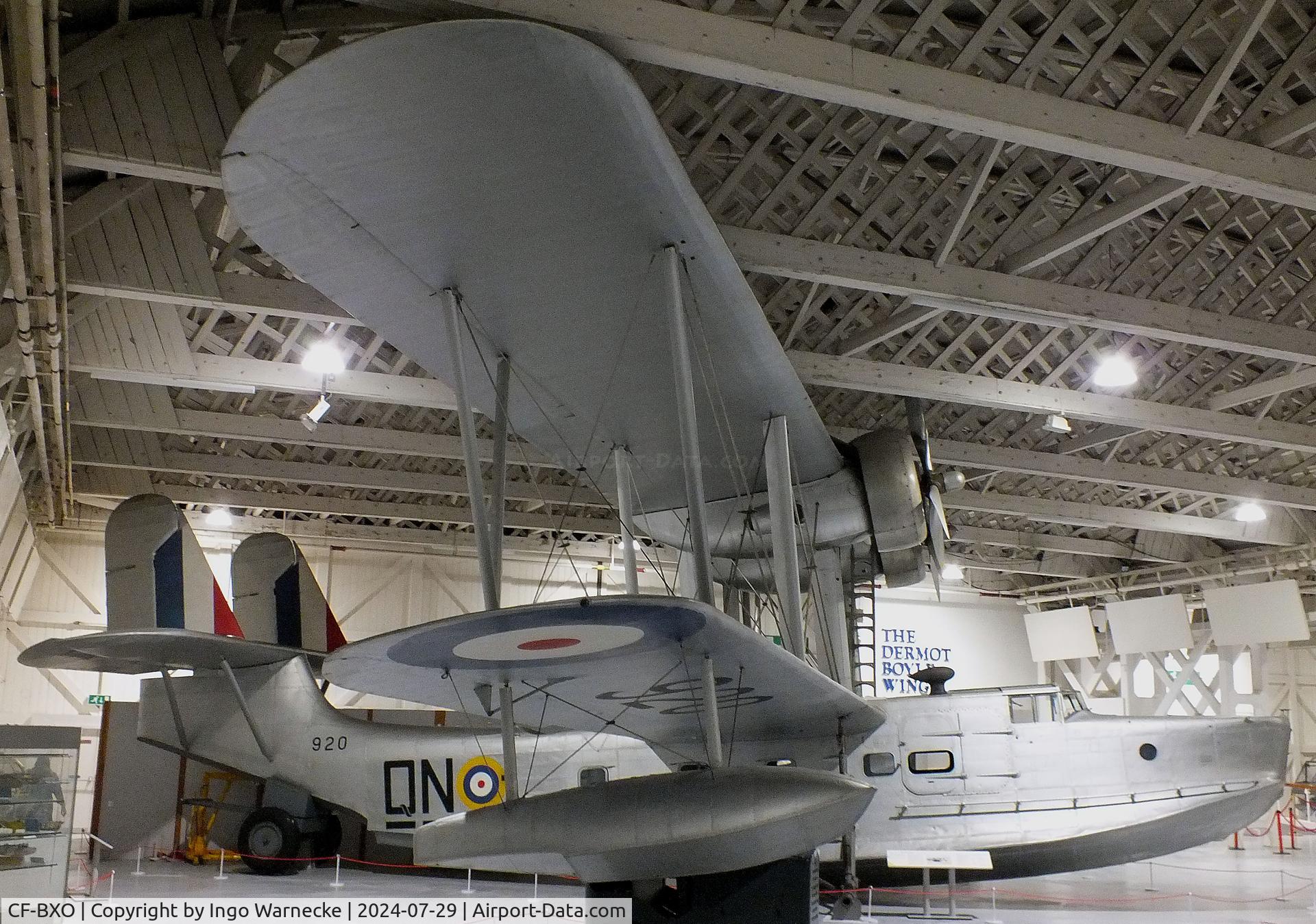 CF-BXO, 1940 Supermarine Stranraer C/N CV 209, Supermarine (Canadian Vickers) Stranraer at the RAF Museum Hendon