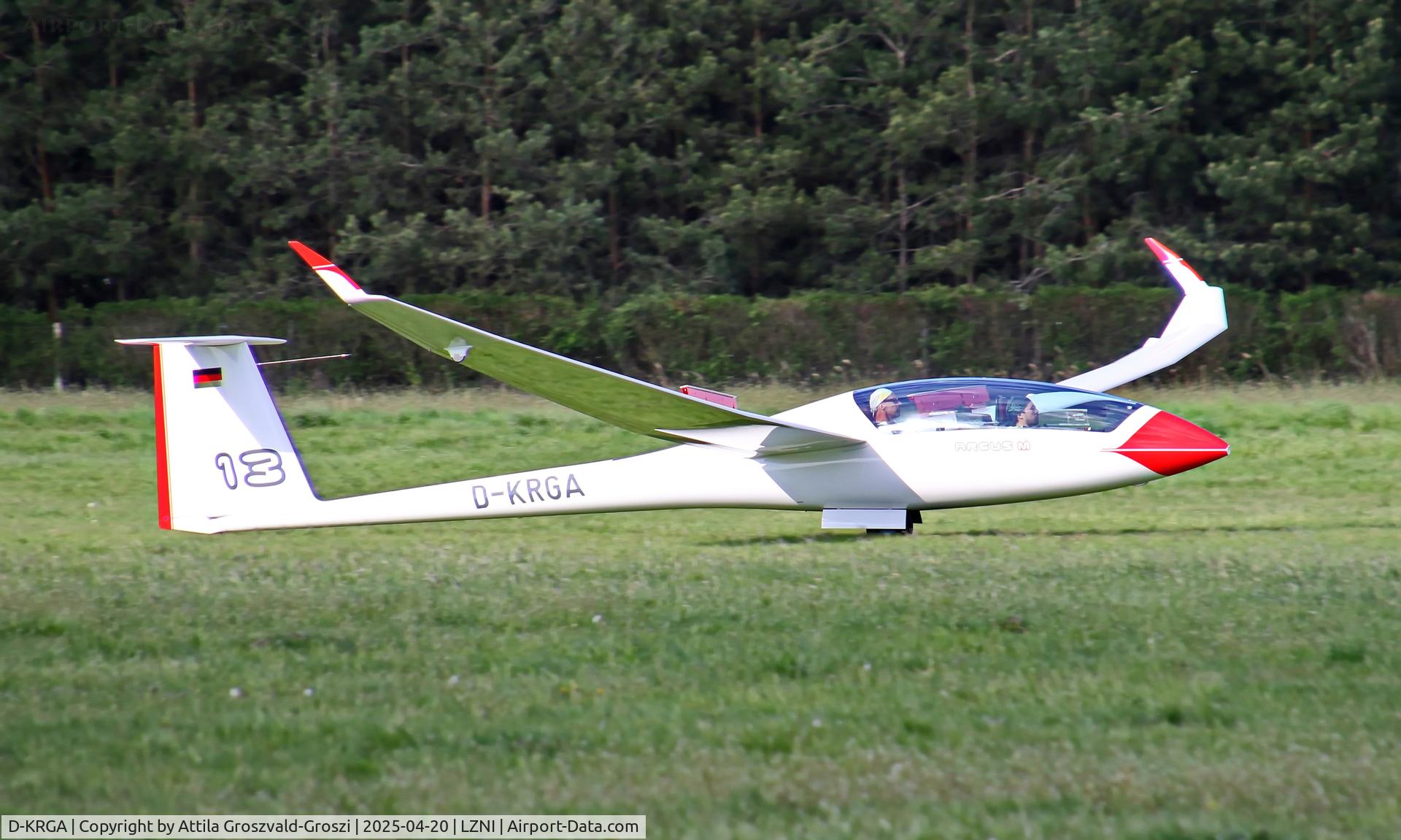 D-KRGA, 2021 Schempp-Hirth Arcus M C/N 241, LZNI - Nitra Airport, Slovakia - Pribina Cup 2025