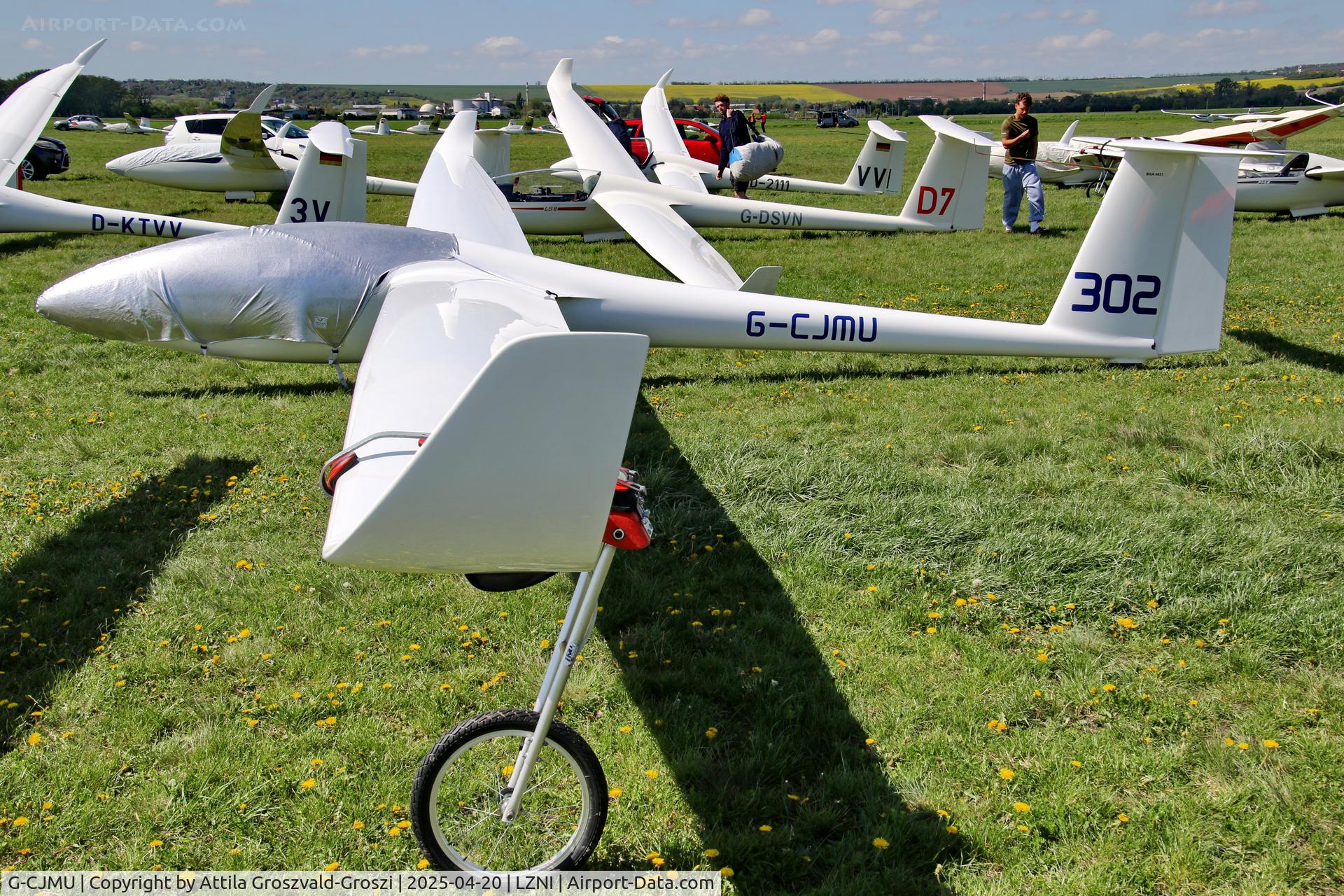 G-CJMU, 1999 Rolladen-Schneider LS8-18 C/N 8246, LZNI - Nitra Airport, Slovakia - Pribina Cup 2025
