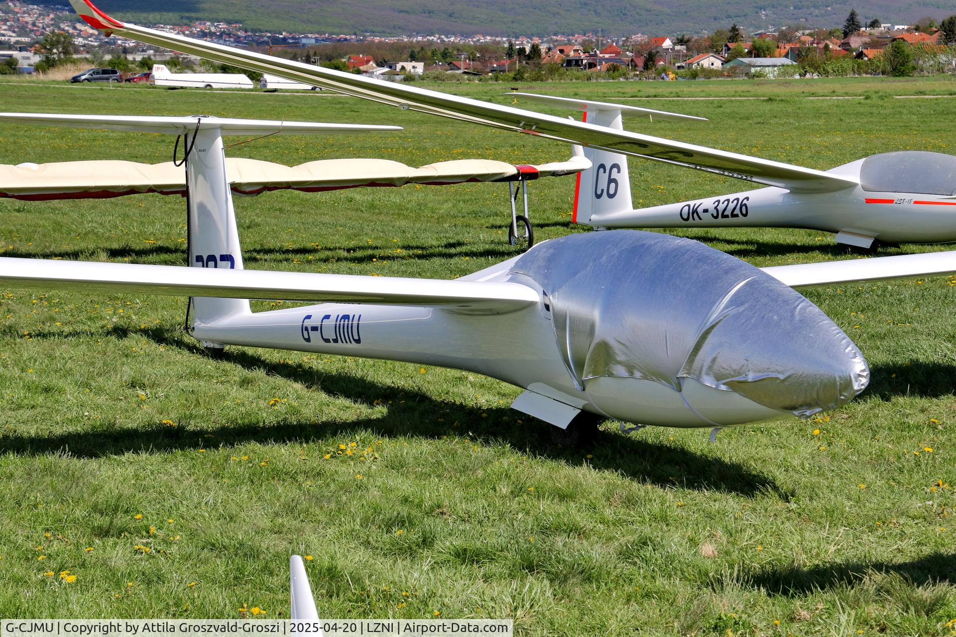 G-CJMU, 1999 Rolladen-Schneider LS8-18 C/N 8246, LZNI - Nitra Airport, Slovakia - Pribina Cup 2025