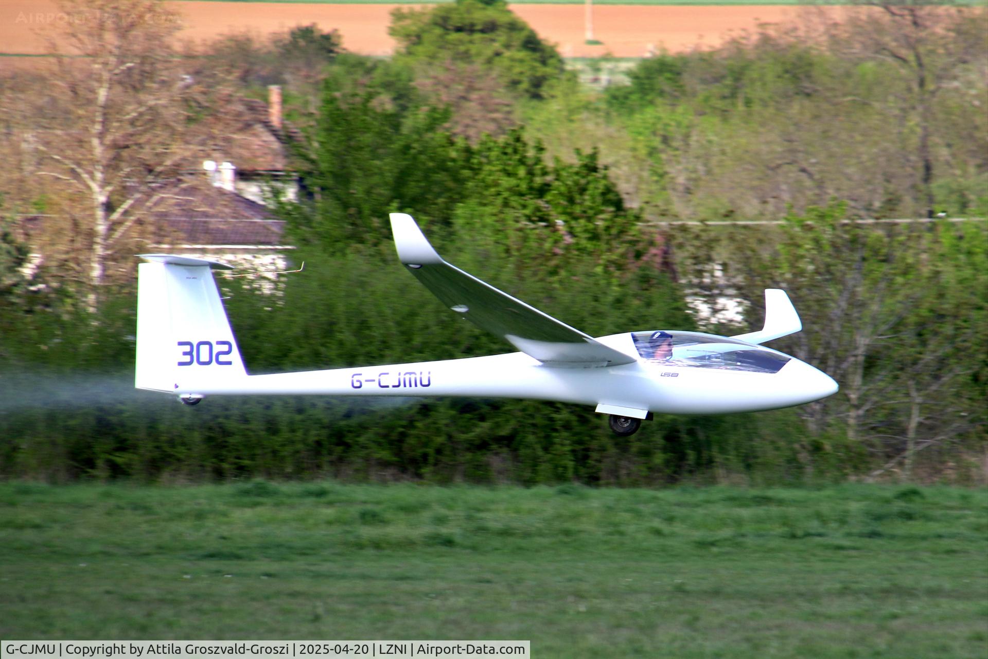 G-CJMU, 1999 Rolladen-Schneider LS8-18 C/N 8246, LZNI - Nitra Airport, Slovakia - Pribina Cup 2025