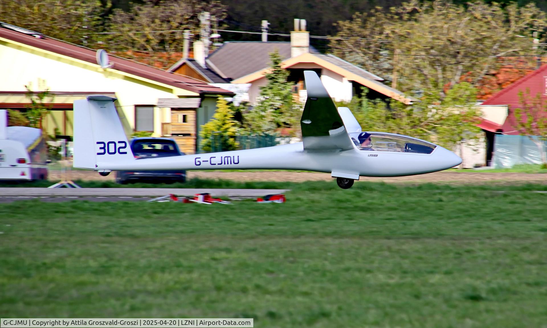 G-CJMU, 1999 Rolladen-Schneider LS8-18 C/N 8246, LZNI - Nitra Airport, Slovakia - Pribina Cup 2025