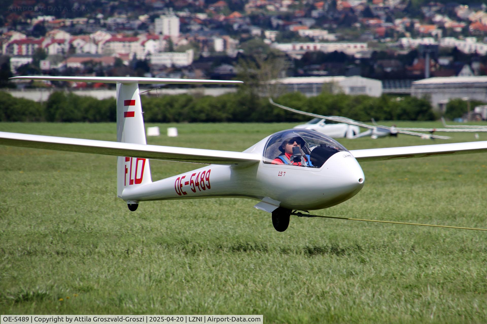 OE-5489, Rolladen-Schneider LS7-WL, LZNI - Nitra Airport, Slovakia - Pribina Cup 2025