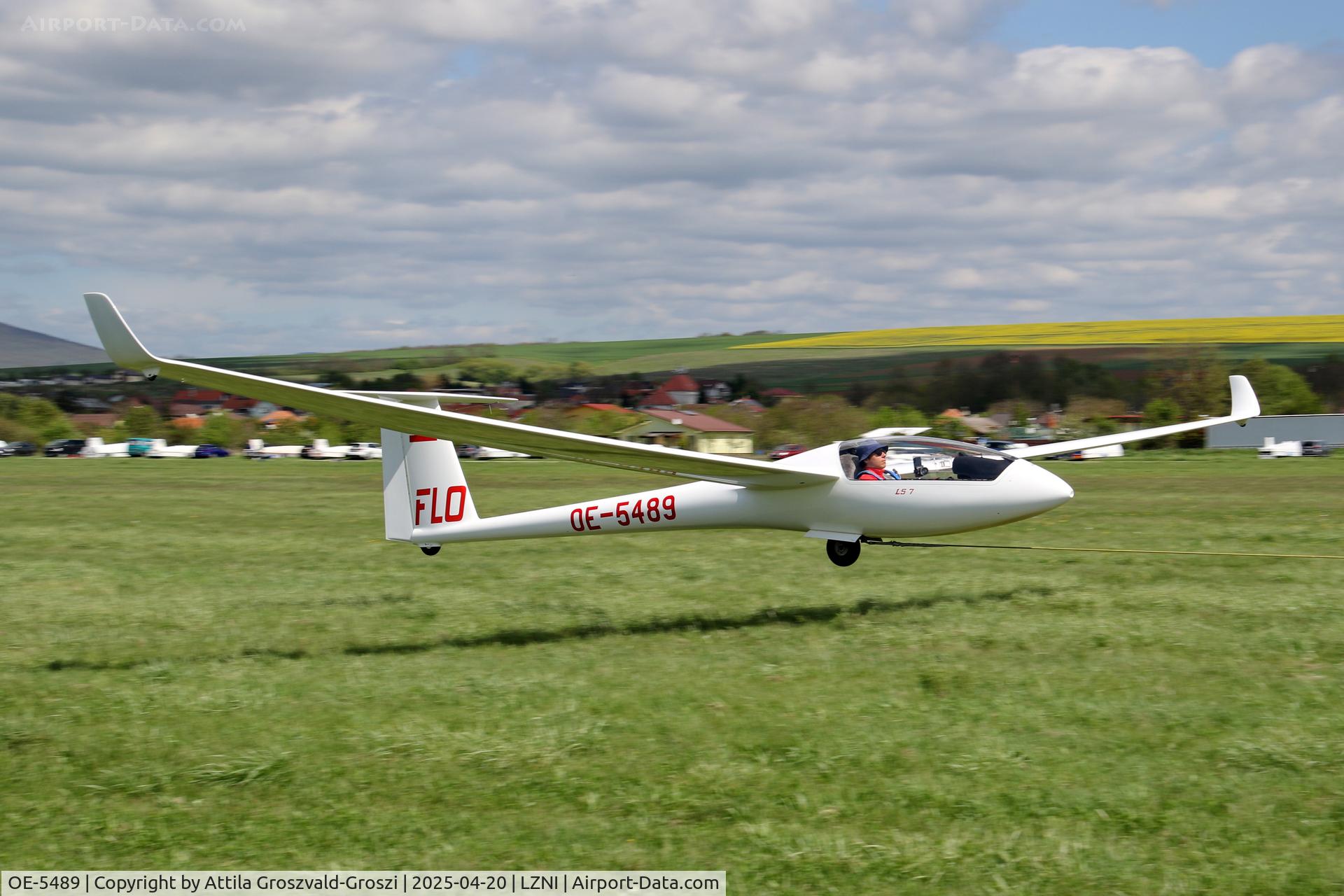 OE-5489, Rolladen-Schneider LS7-WL, LZNI - Nitra Airport, Slovakia - Pribina Cup 2025