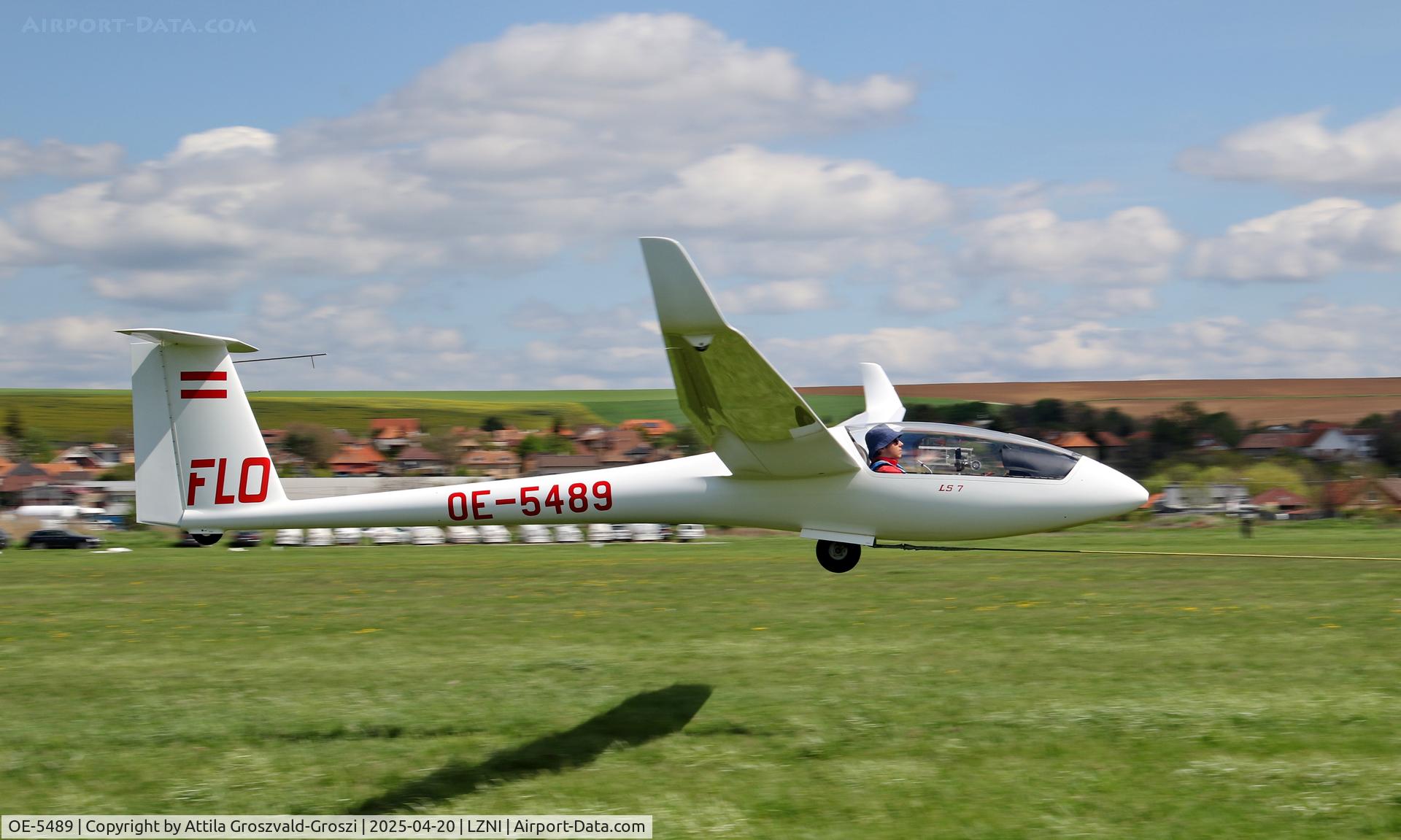 OE-5489, Rolladen-Schneider LS7-WL, LZNI - Nitra Airport, Slovakia - Pribina Cup 2025