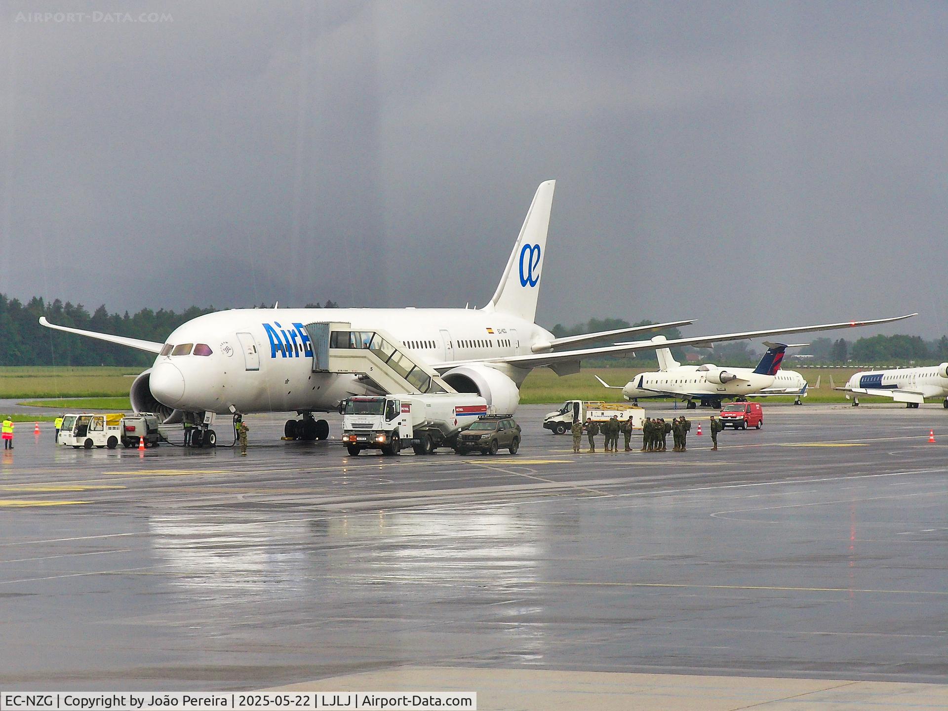 EC-NZG, 2014 Boeing 787-8 Dreamliner Dreamliner C/N 35310, Air Europa B788 at LJU (LJLJ)