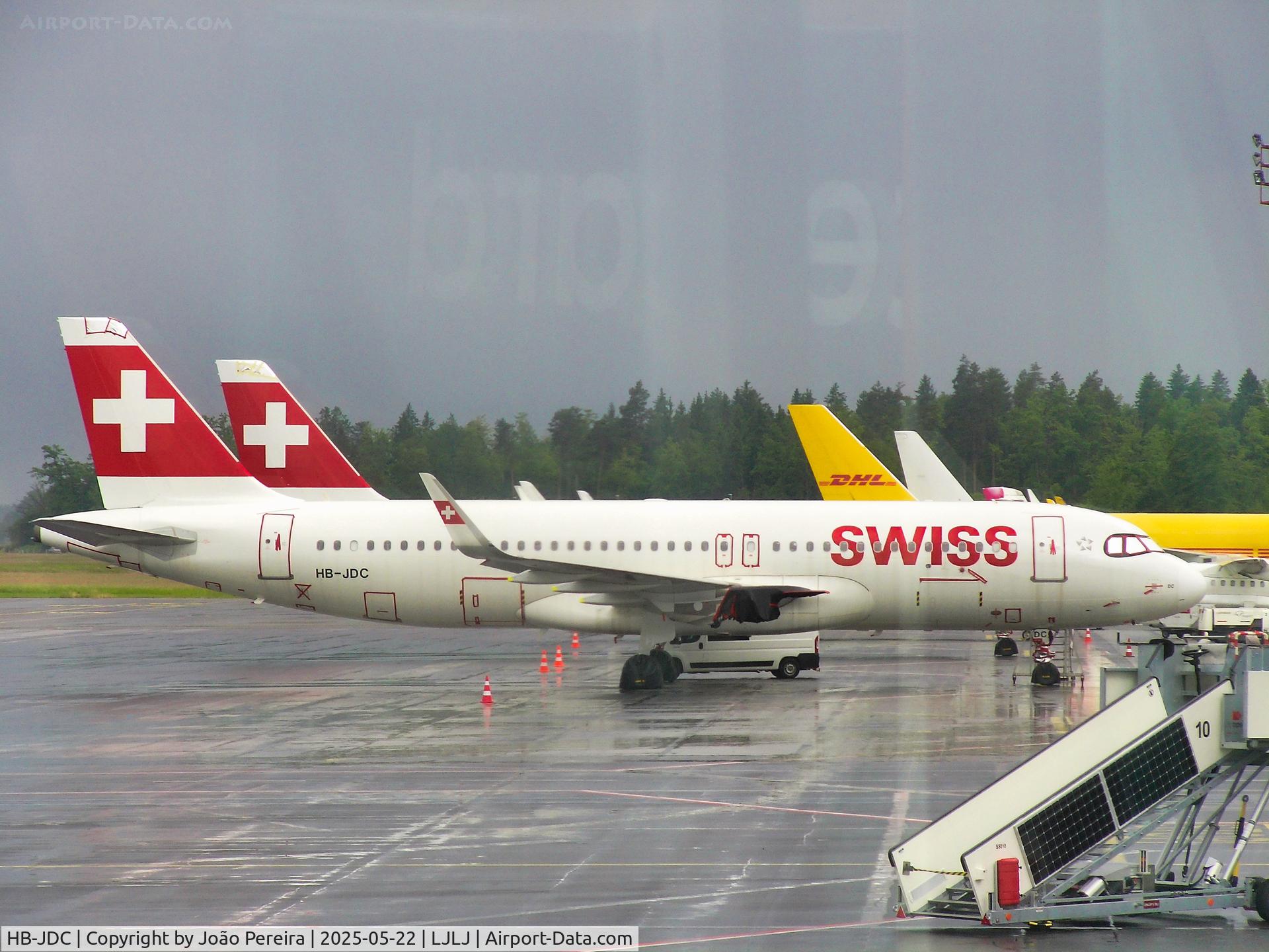HB-JDC, 2020 Airbus A320-271N C/N 10242, Swiss A320N at LJU (LJLJ)