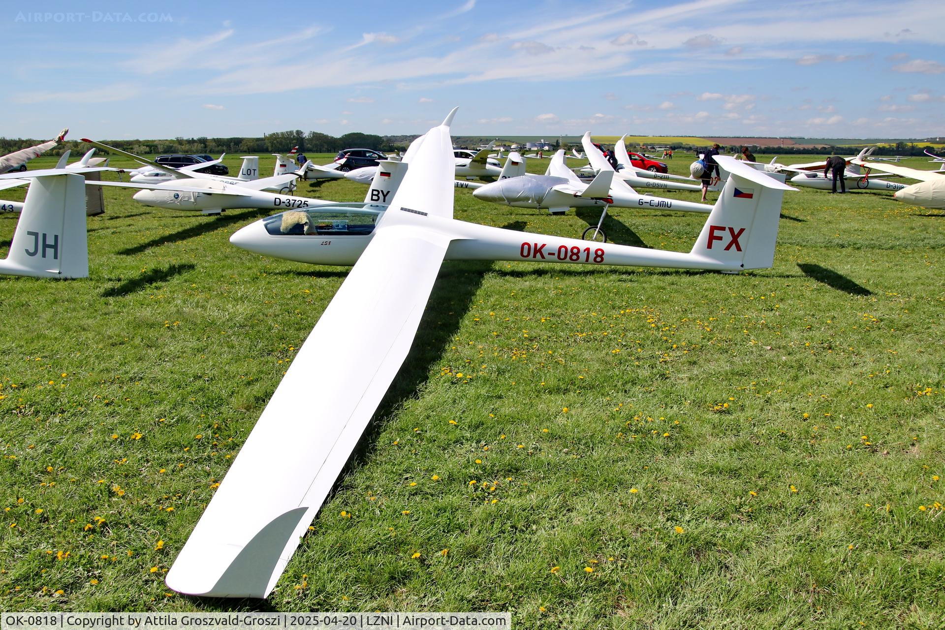 OK-0818, Rolladen-Schneider LS8-18, LZNI - Nitra Airport, Slovakia - Pribina Cup 2025