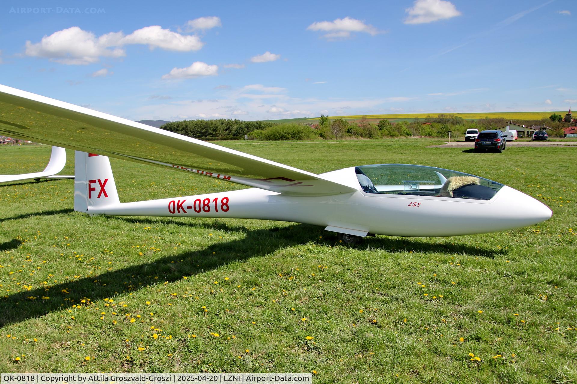 OK-0818, Rolladen-Schneider LS8-18, LZNI - Nitra Airport, Slovakia - Pribina Cup 2025